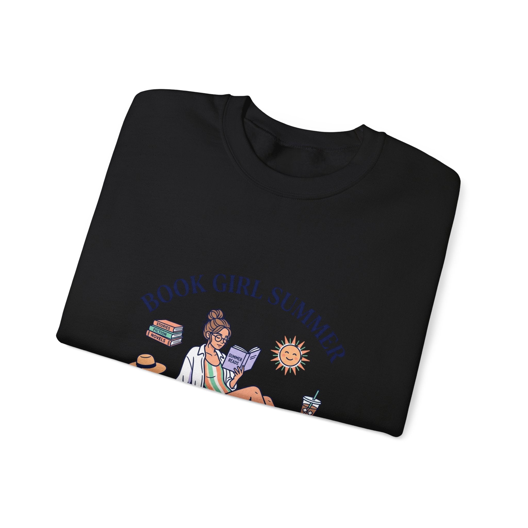 Book Girl Summer Sweatshirt | Bookish, BookTok Reading Aesthetic