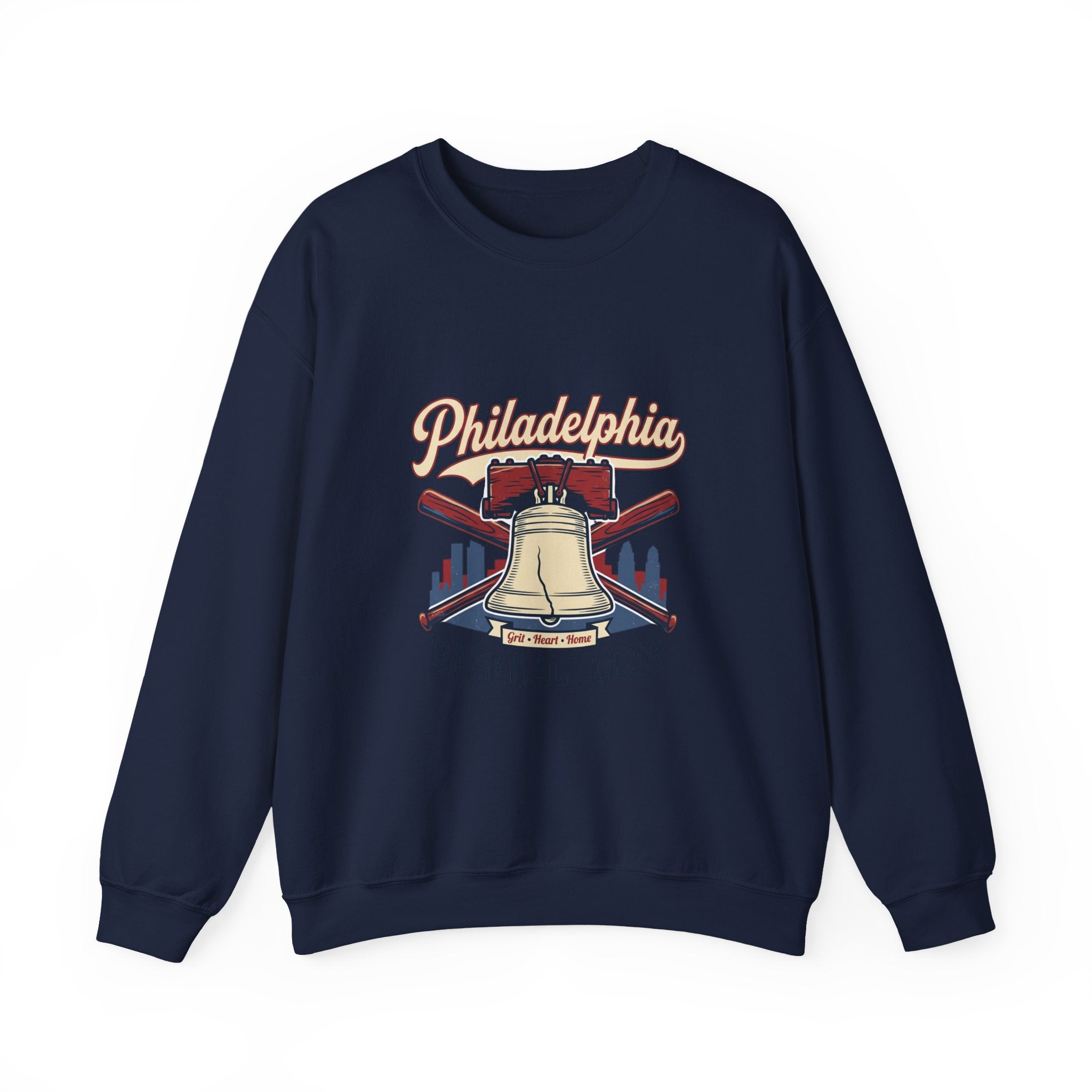 Philadelphia Baseball Club Crewneck Sweatshirt | vintage script, city pride