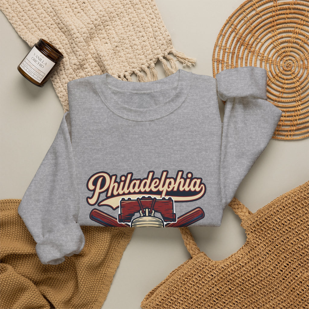 Philadelphia Baseball Club Crewneck Sweatshirt | vintage script, city pride