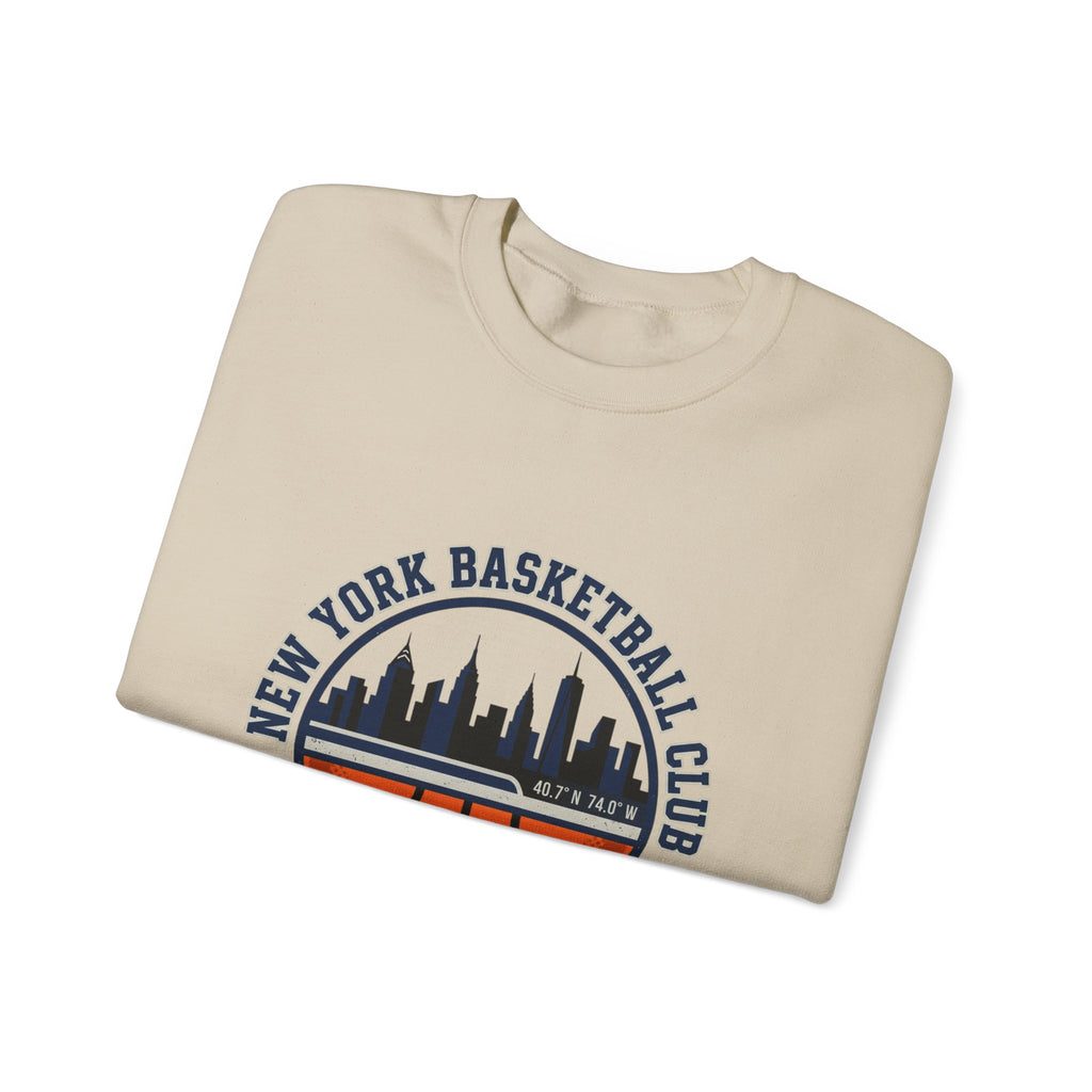 New York Basketball Club Crewneck | city basketball, varsity streetwear