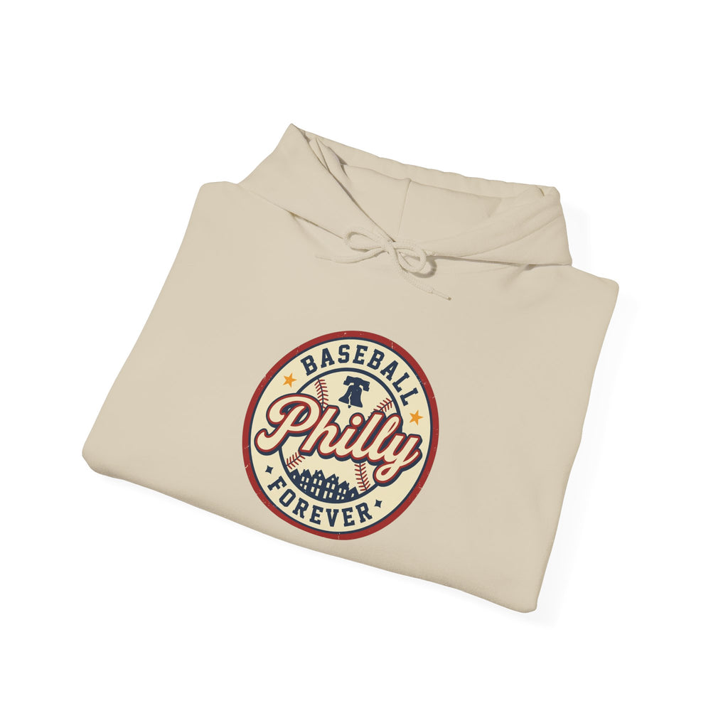 Philly Baseball Vintage Script Hoodie | City Pride, Athletic Retro