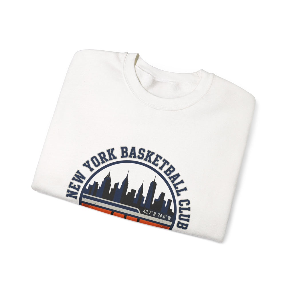 New York Basketball Club Crewneck | city basketball, varsity streetwear