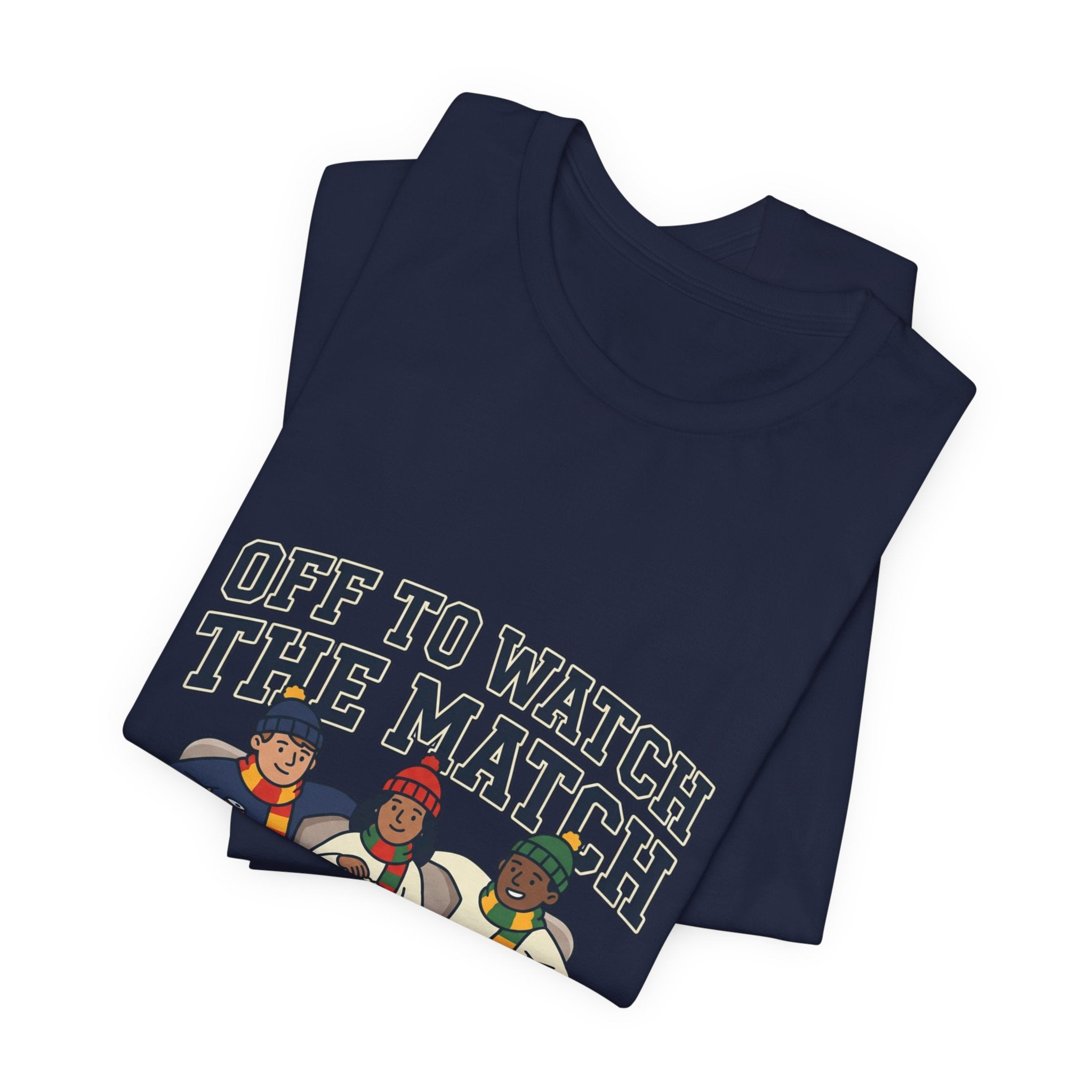 Off to Watch the Match Tee | soccer watch party, match-day outfit