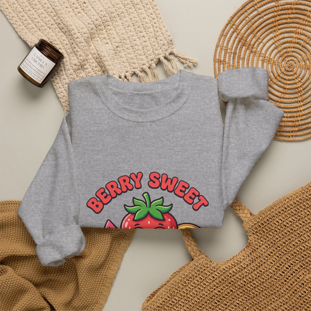 Berry Sweet Summer Sweatshirt | strawberry, citrus, picnic aesthetic