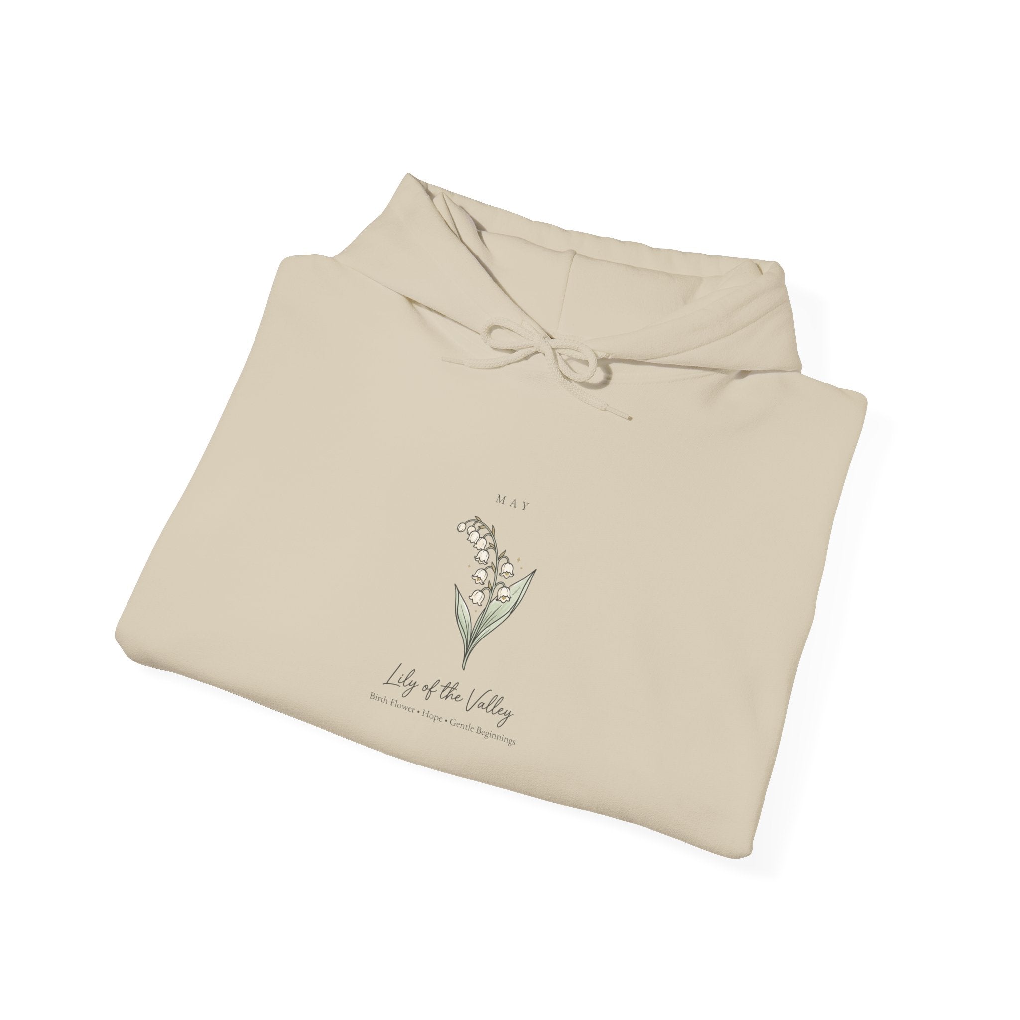 Birth Month Flower Hoodie | Personalized Botanical, Watercolor Line Art