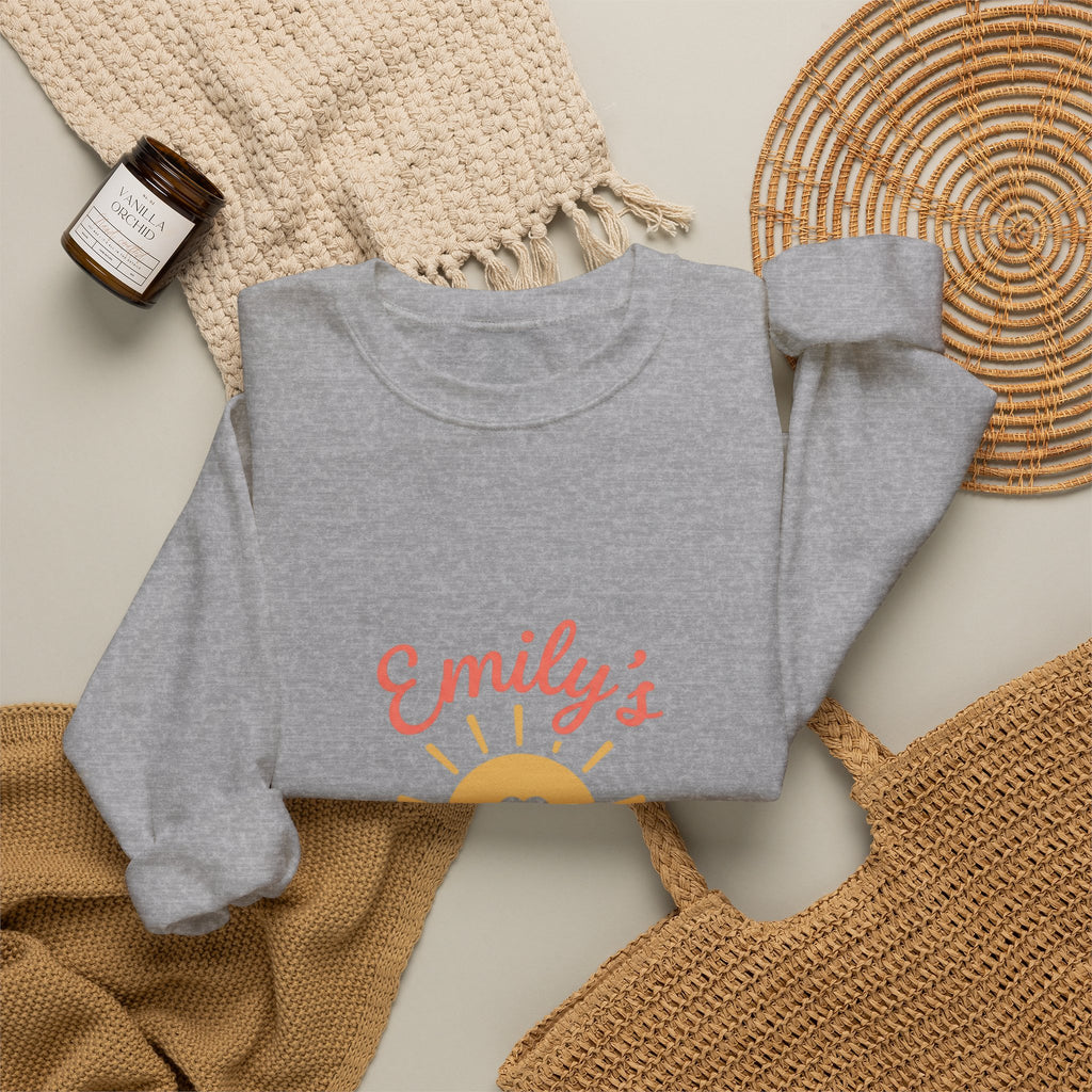 Emily's Summer of 30 Sweatshirt | custom age, pastel keepsake
