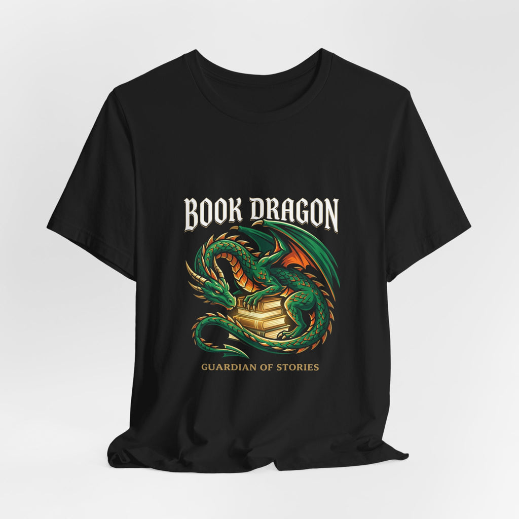 Guardian Dragon book crest T-Shirt | dragon, fantasy art
