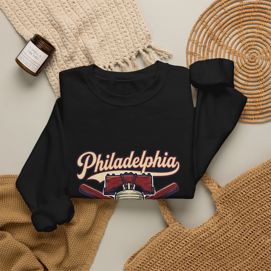Philadelphia Baseball Club Crewneck Sweatshirt | vintage script, city pride