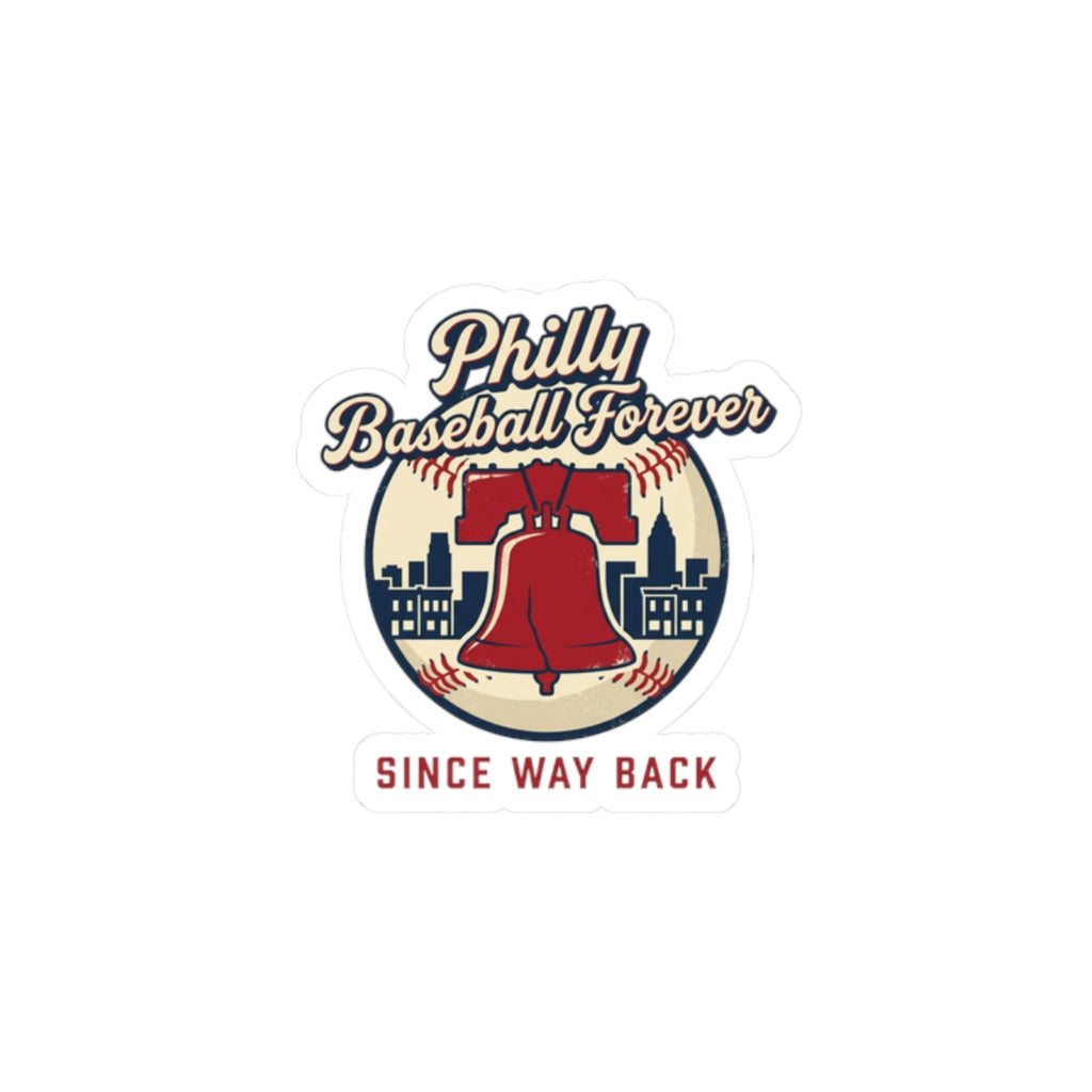 Philly Baseball Forever Sticker | city pride, vintage script