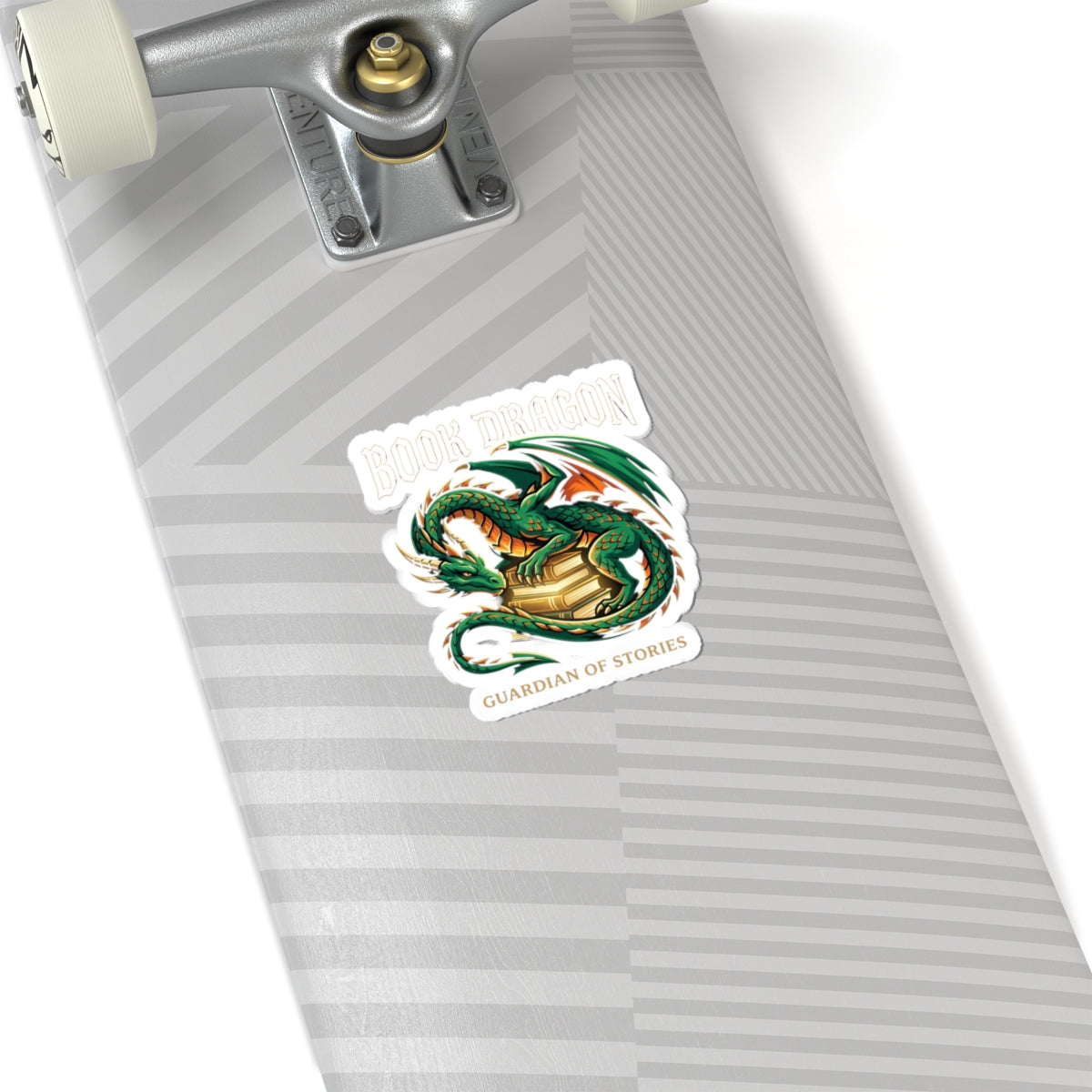 Book Dragon Sticker | dragon, fantasy art, mythical creature