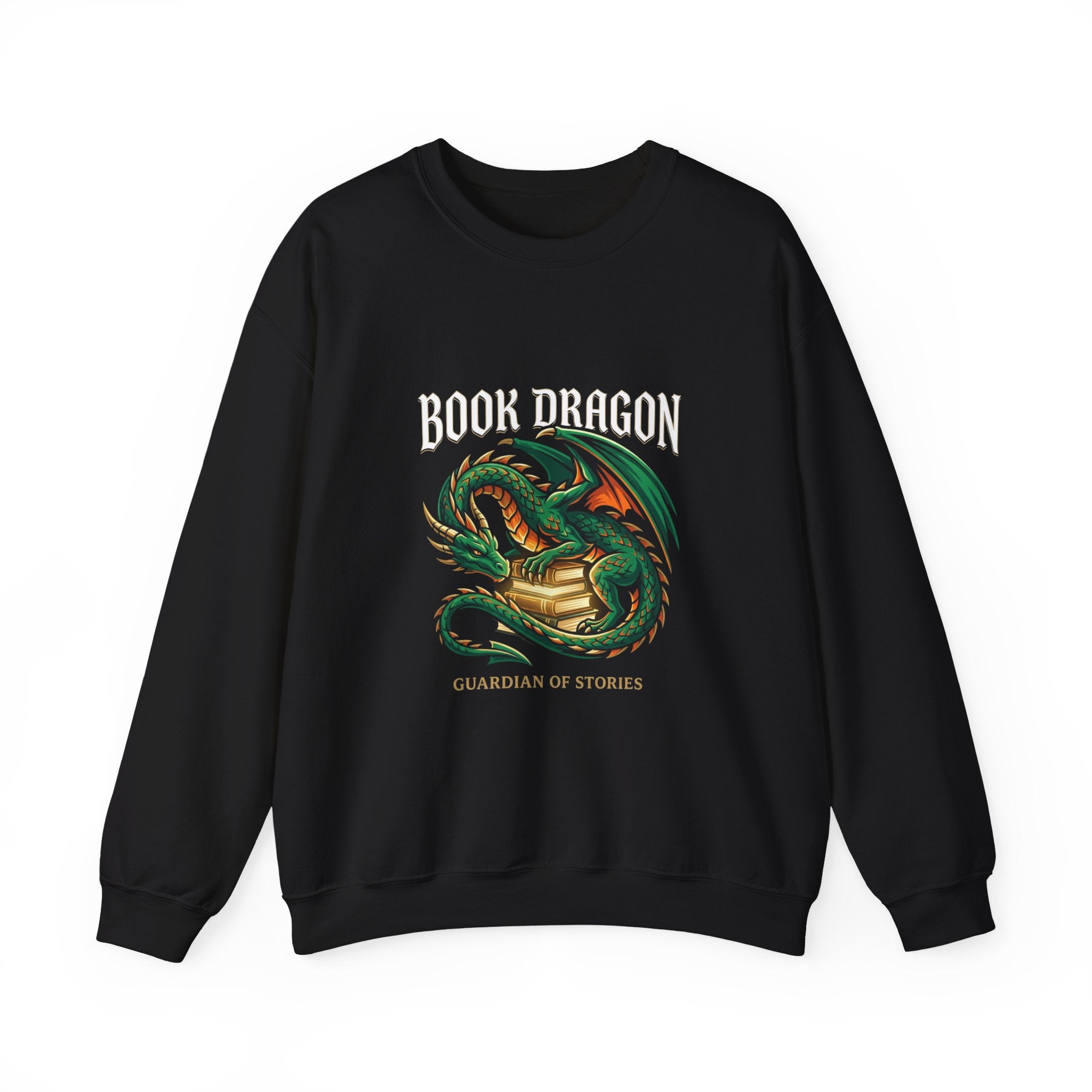 Guardian Dragon Crewneck Sweatshirt | fantasy art, tattoo style