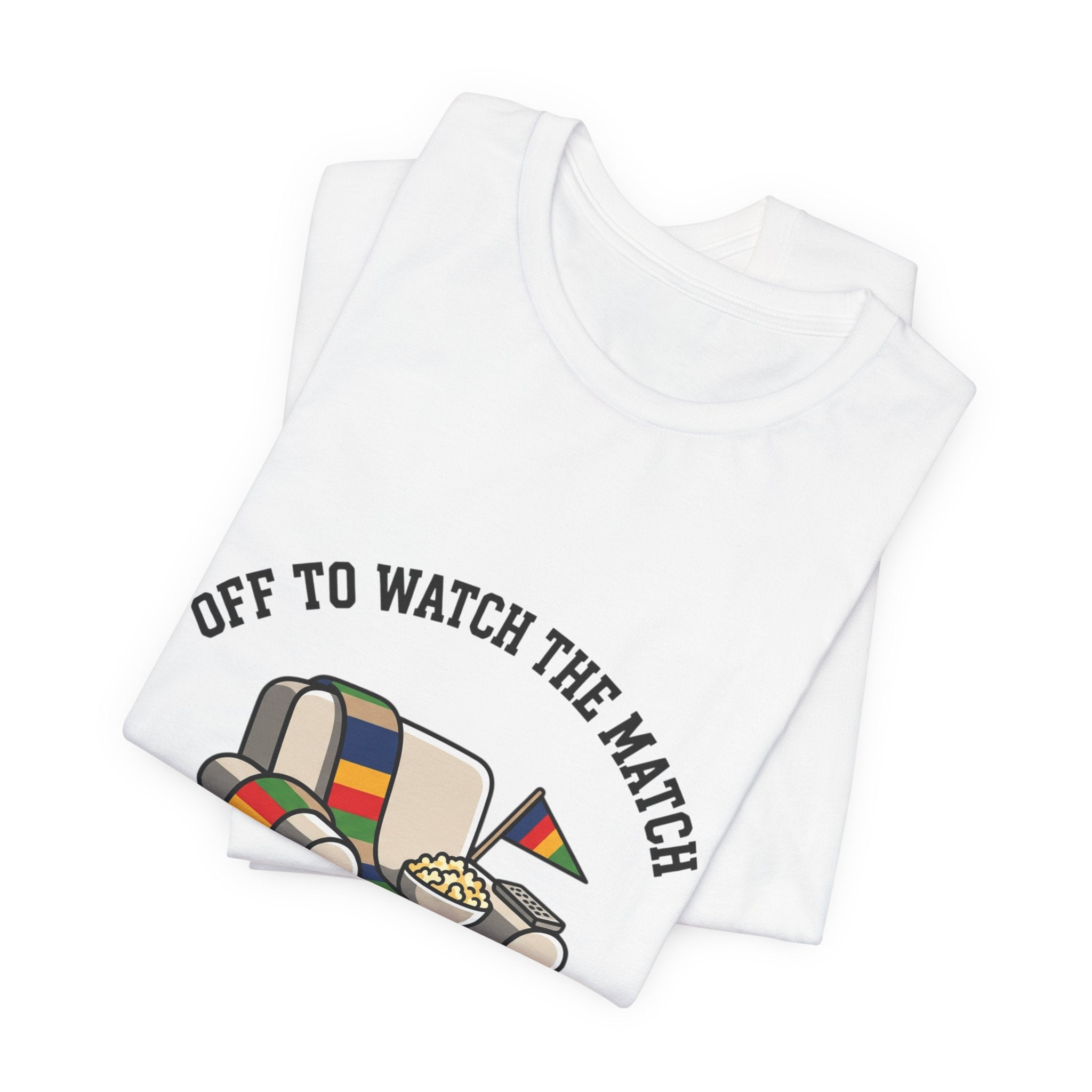Off to Watch the Match Tee | soccer watch party, match-day outfit