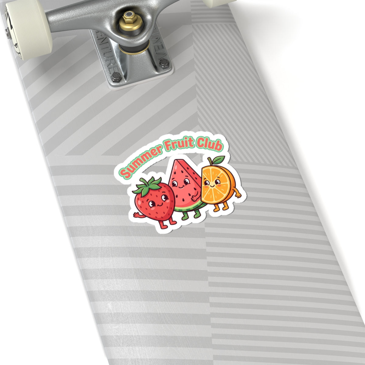 Summer Fruit Club Sticker | strawberry watermelon orange, picnic aesthetic