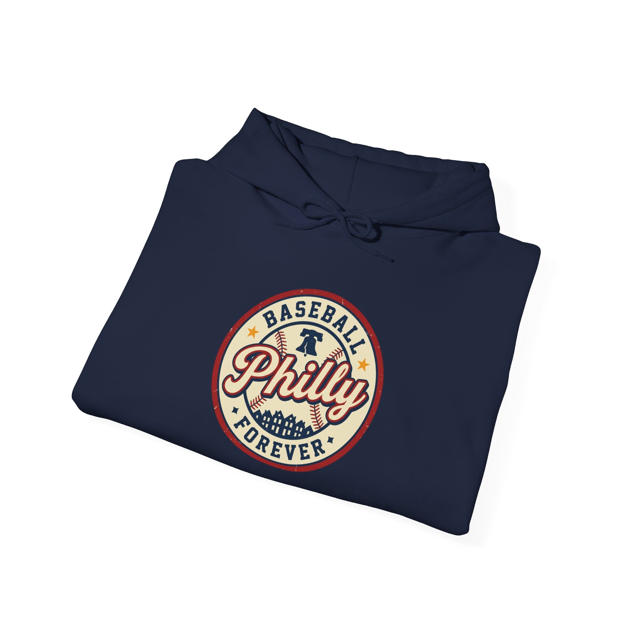 Philly Baseball Vintage Script Hoodie | City Pride, Athletic Retro