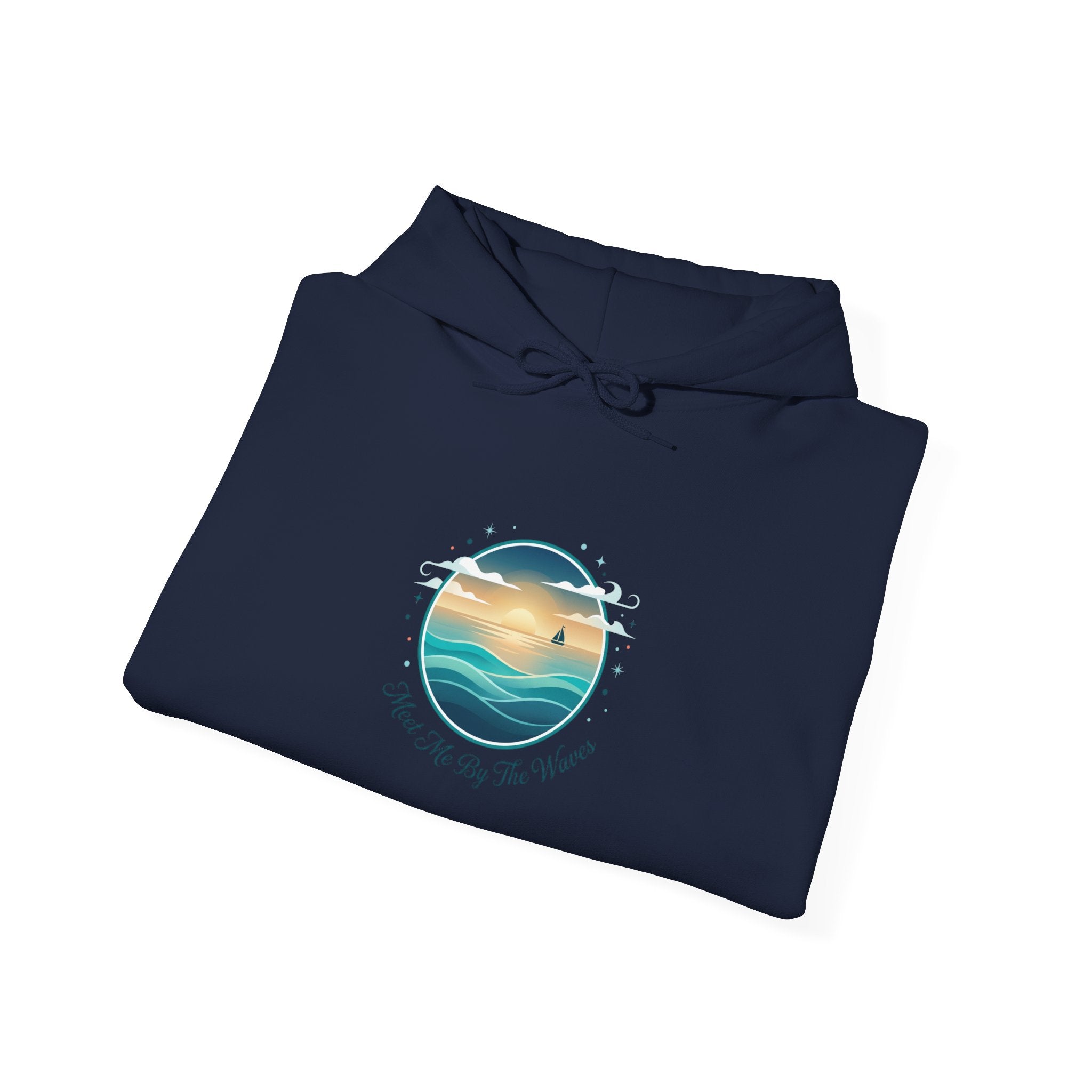 Coastal Sunset Circle Hoodie | coastal aesthetic, sea breeze