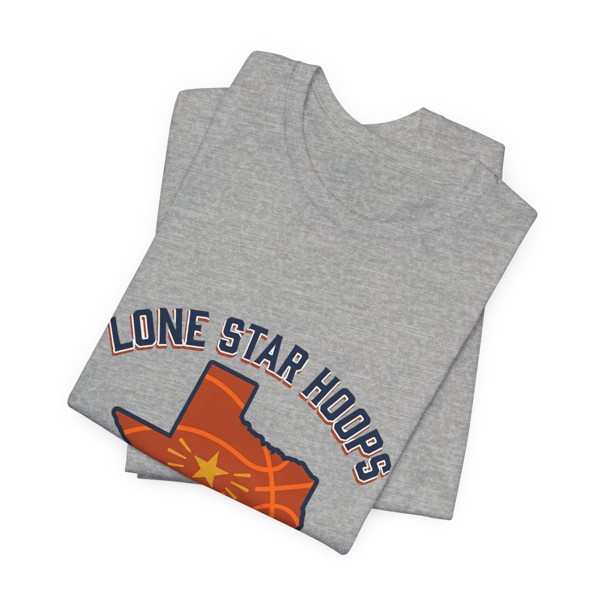 Texas Basketball Pride Tee | Lone Star hoops, varsity retro, western basketball