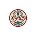 Philly Baseball Vintage Script Sticker | city pride, athletic