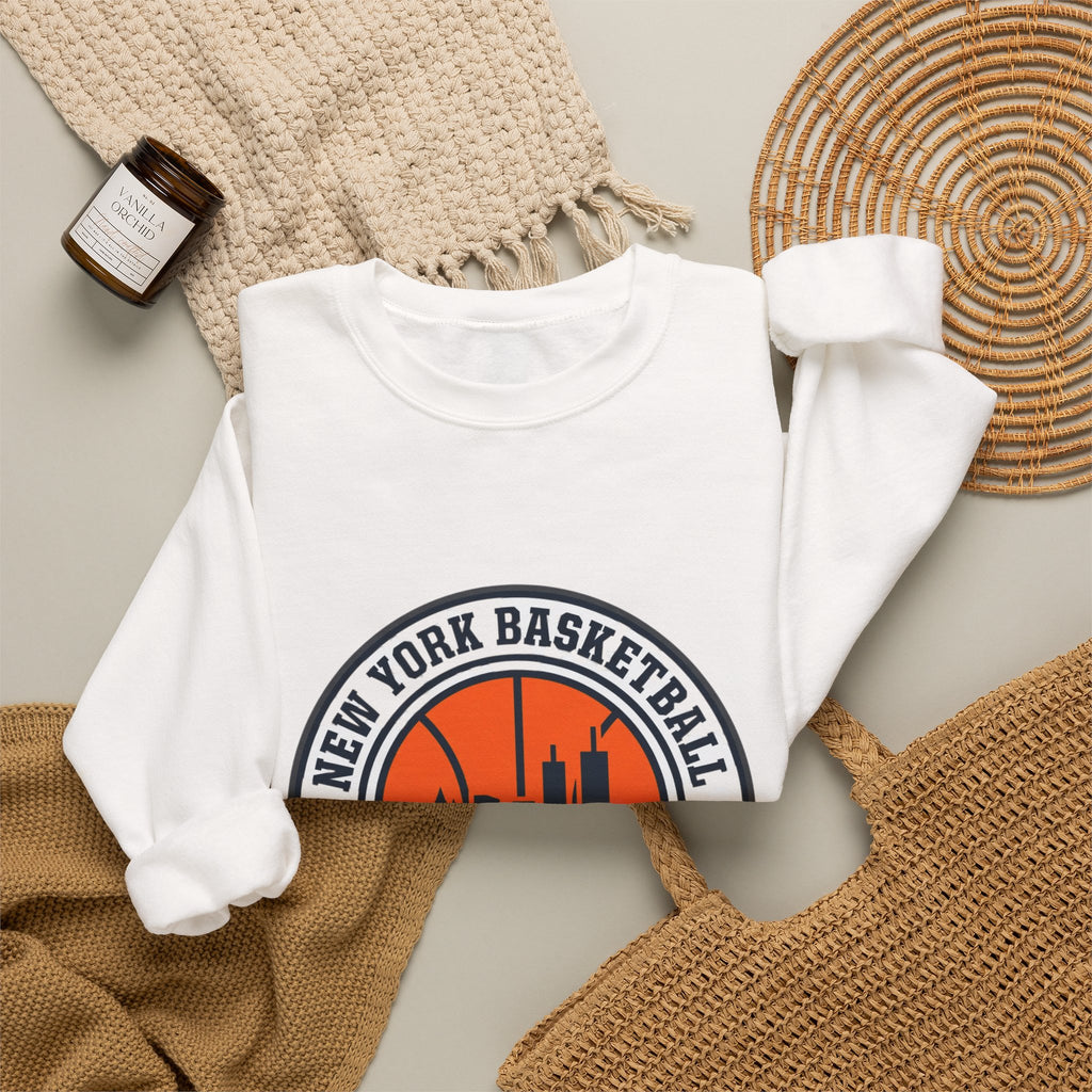 New York Basketball City Court Club Crewneck, varsity, streetwear