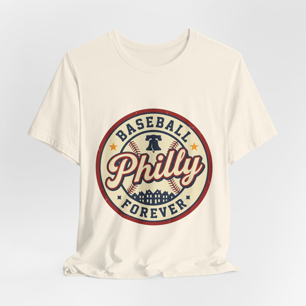 Philly Baseball Forever Tee | vintage script, city pride