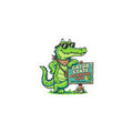 Gator State Adventure Sticker | alligator, swamp life, lake day