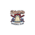Philadelphia Baseball Club Kiss-Cut Sticker | vintage script, city pride