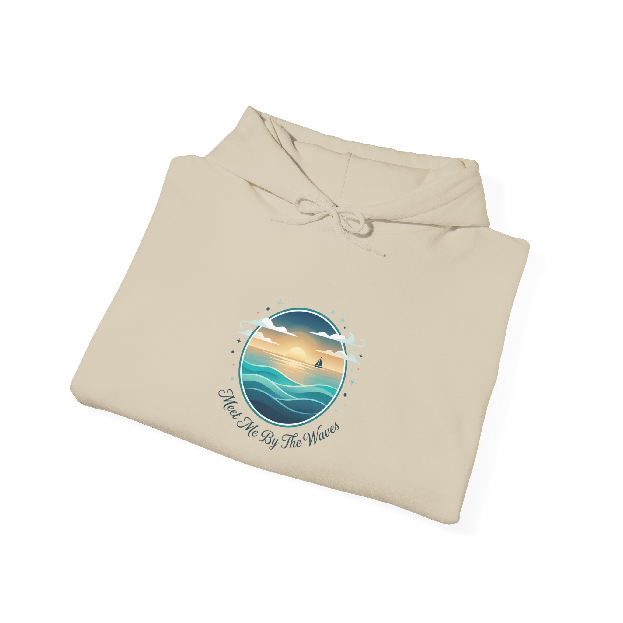 Coastal Sunset Circle Hoodie | coastal aesthetic, sea breeze