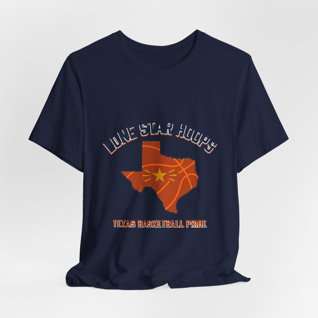 Texas Basketball Pride Tee | Lone Star hoops, varsity retro, western basketball
