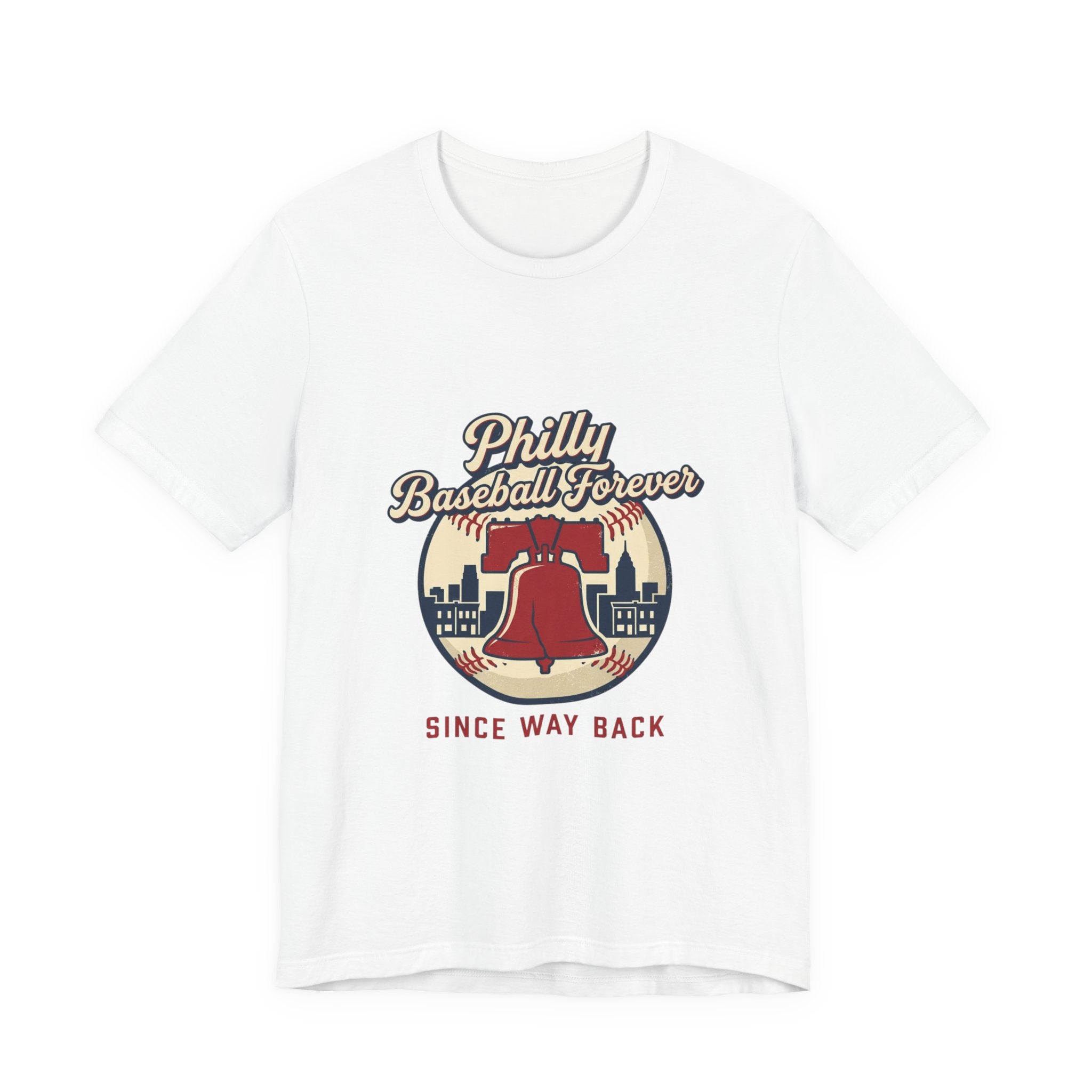 Philly Baseball Forever Tee | city pride, vintage script, athletic