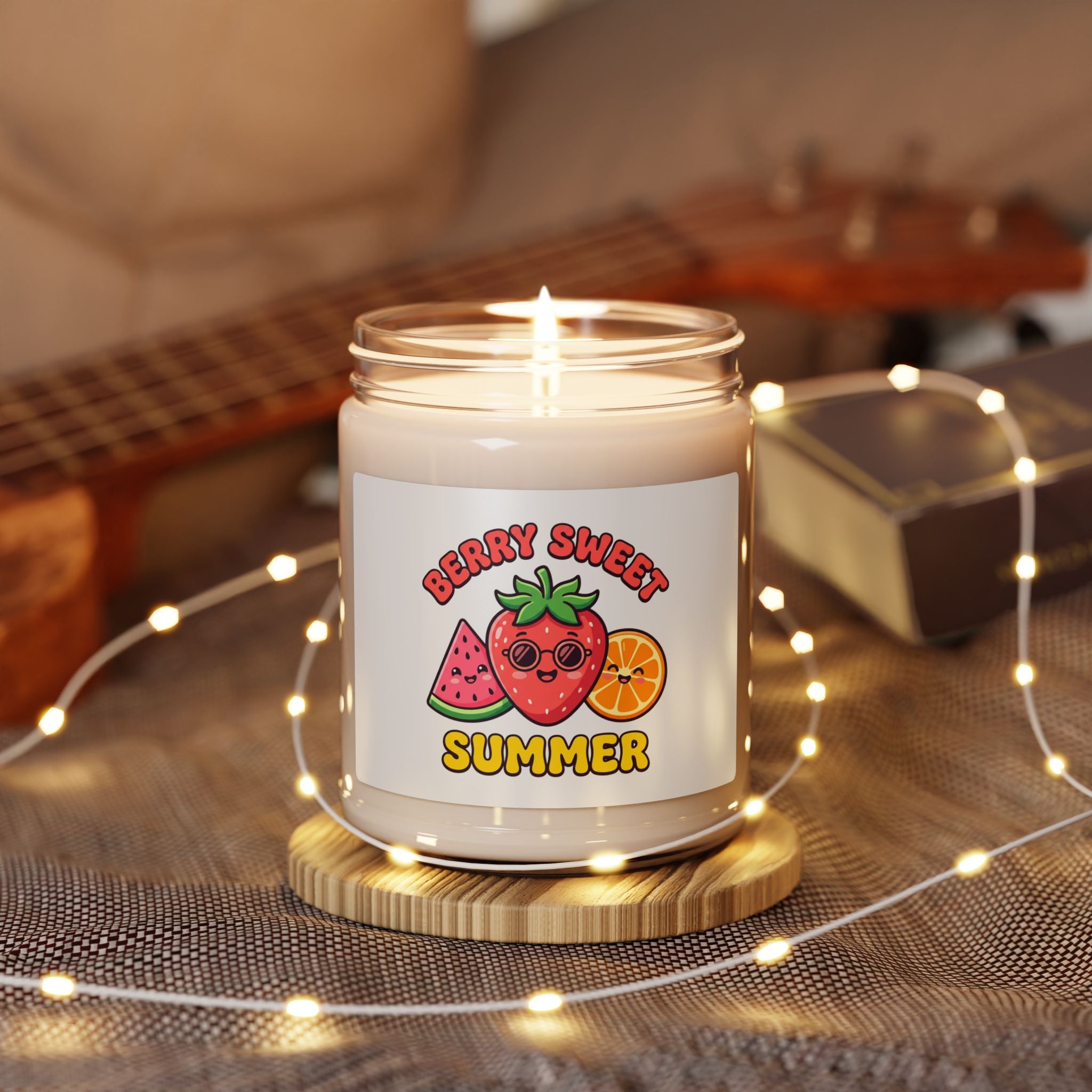 Berry Sweet Summer Candle | Strawberry Peach Citrus, Farmers Market Picnic