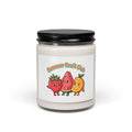 Summer Fruit Club Soy Candle, strawberry peach citrus, picnic aesthetic