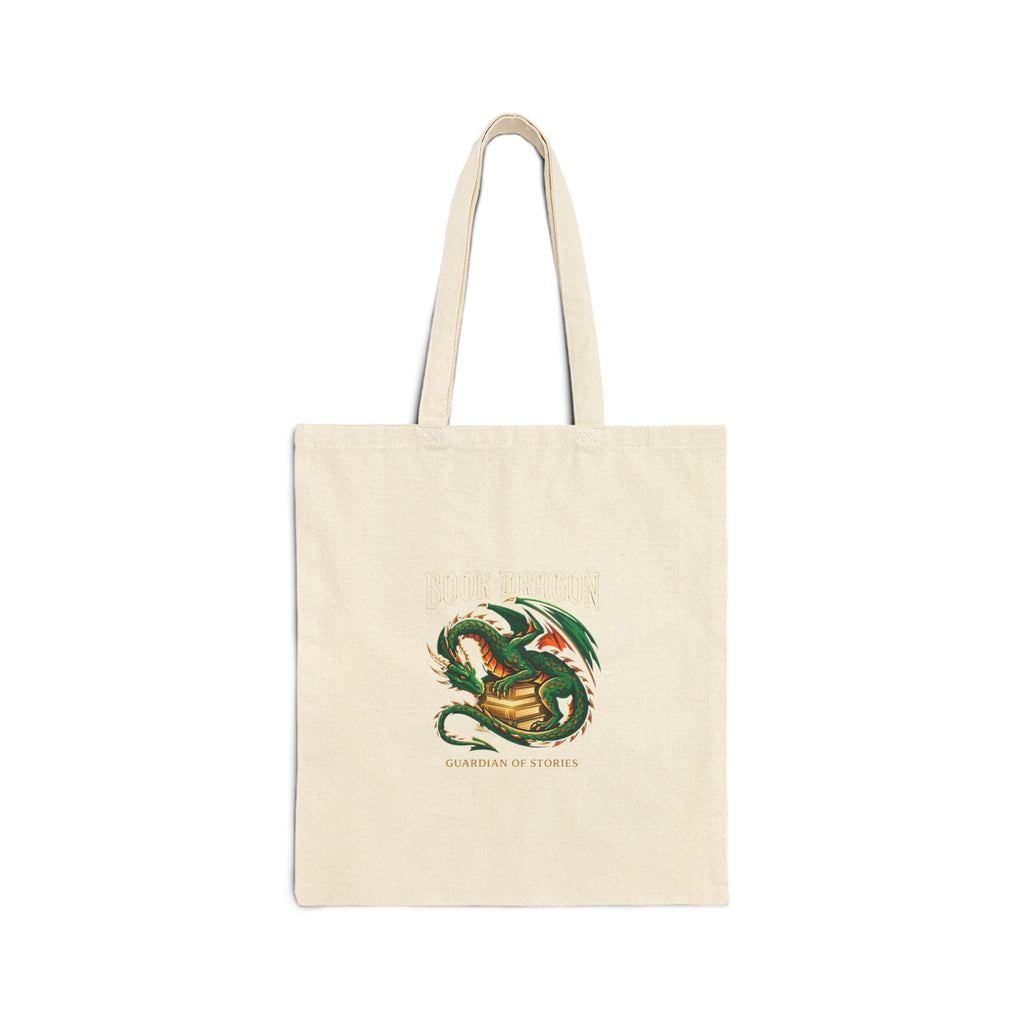 Green Dragon Illustration Tote | fantasy art, mythical creature