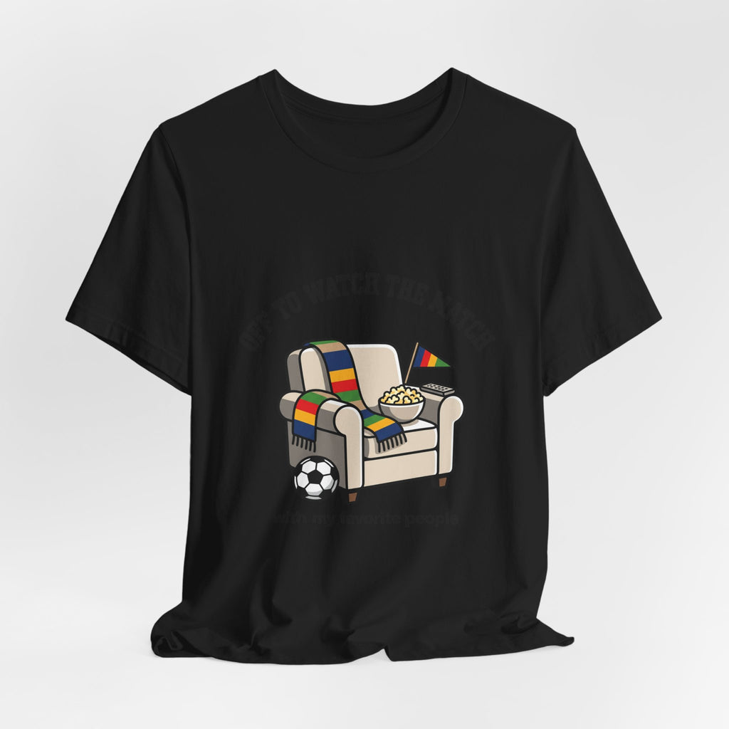 Off to Watch the Match Tee | soccer watch party, match-day outfit