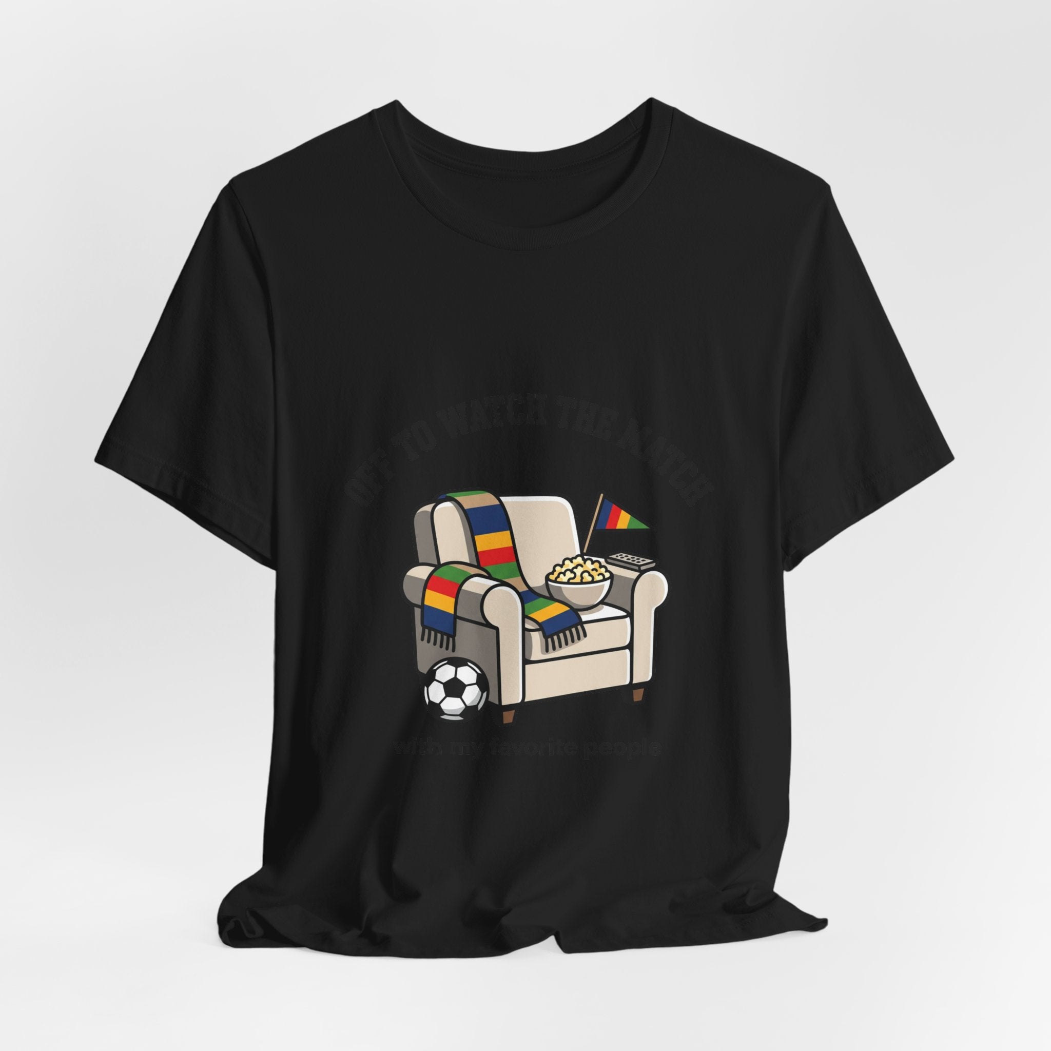 Off to Watch the Match Tee | soccer watch party, match-day outfit