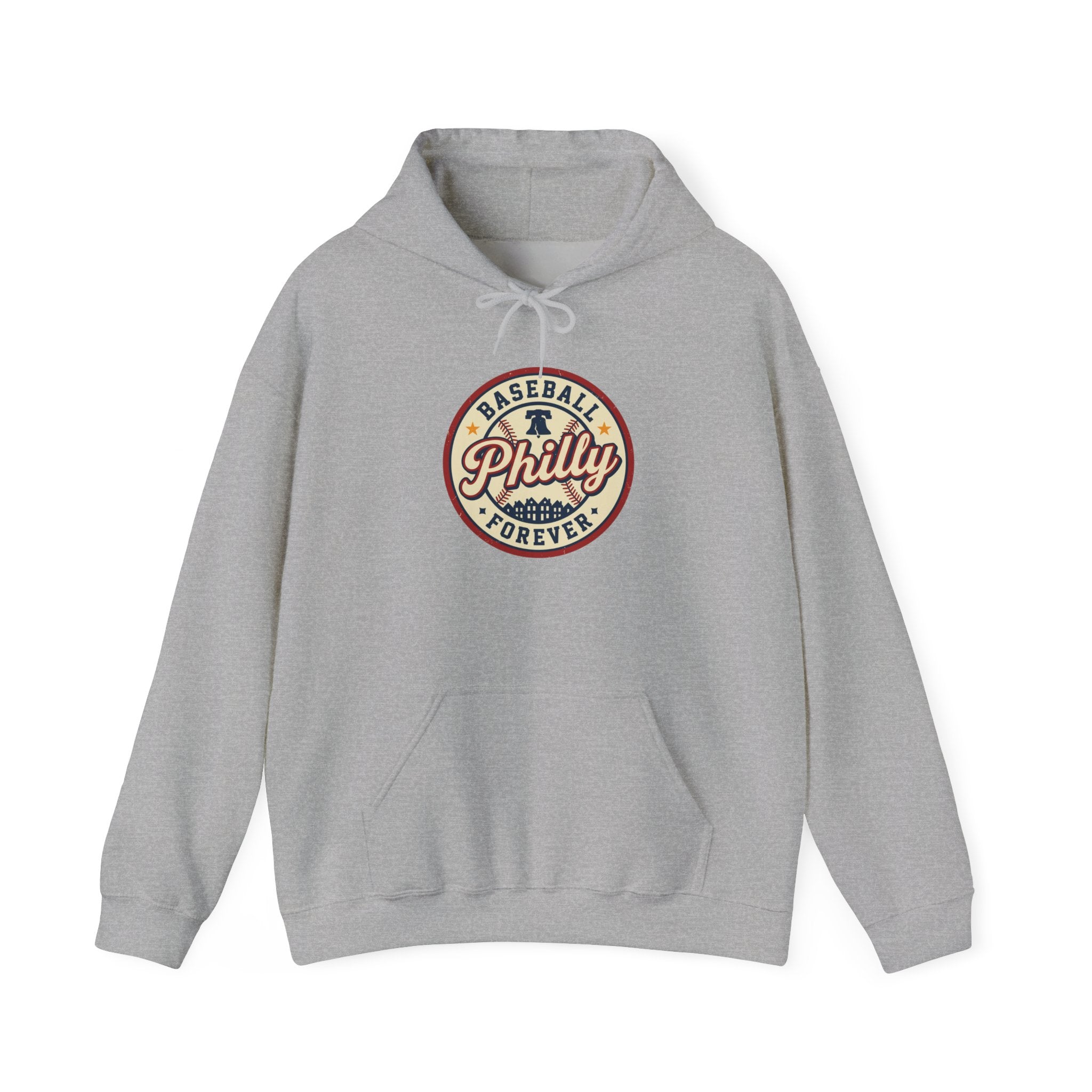 Philly Baseball Vintage Script Hoodie | City Pride, Athletic Retro