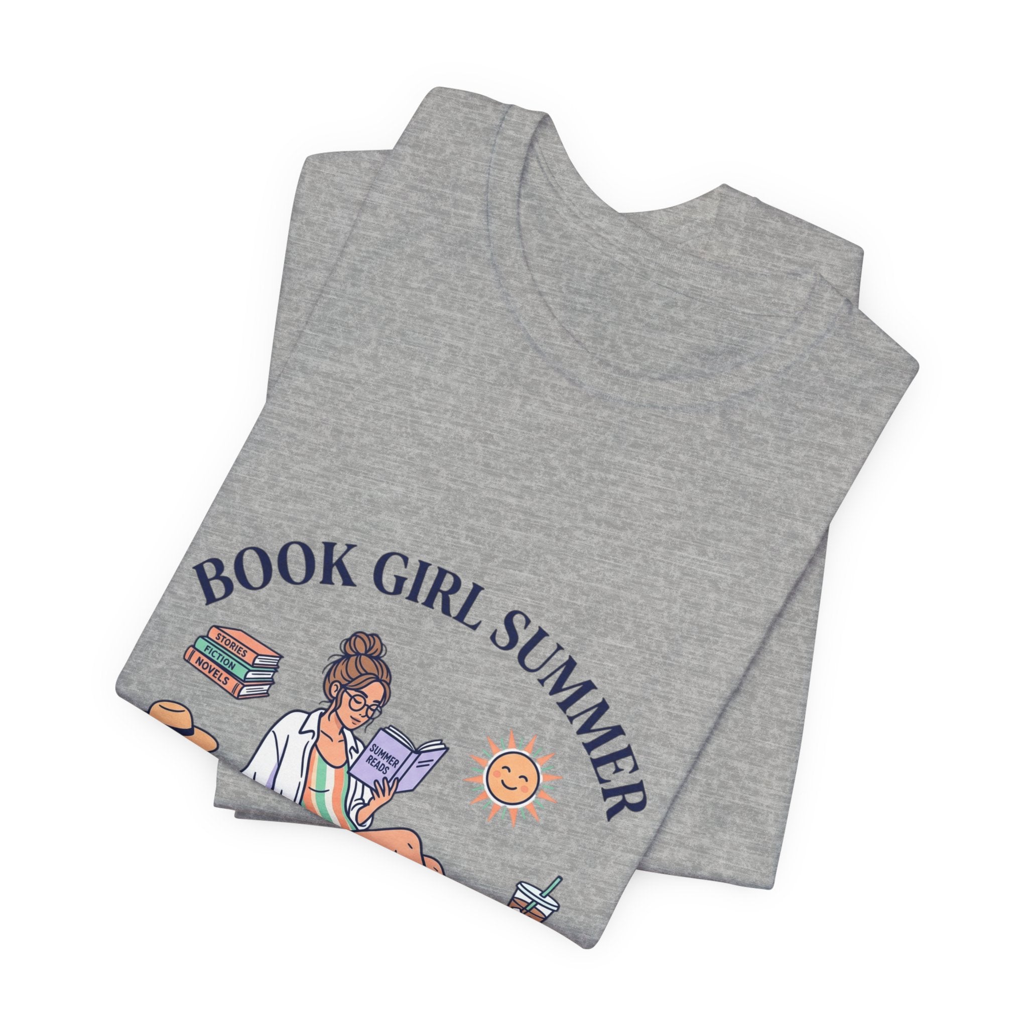 Book Girl Summer Tee | bookish, beach reads, reading aesthetic