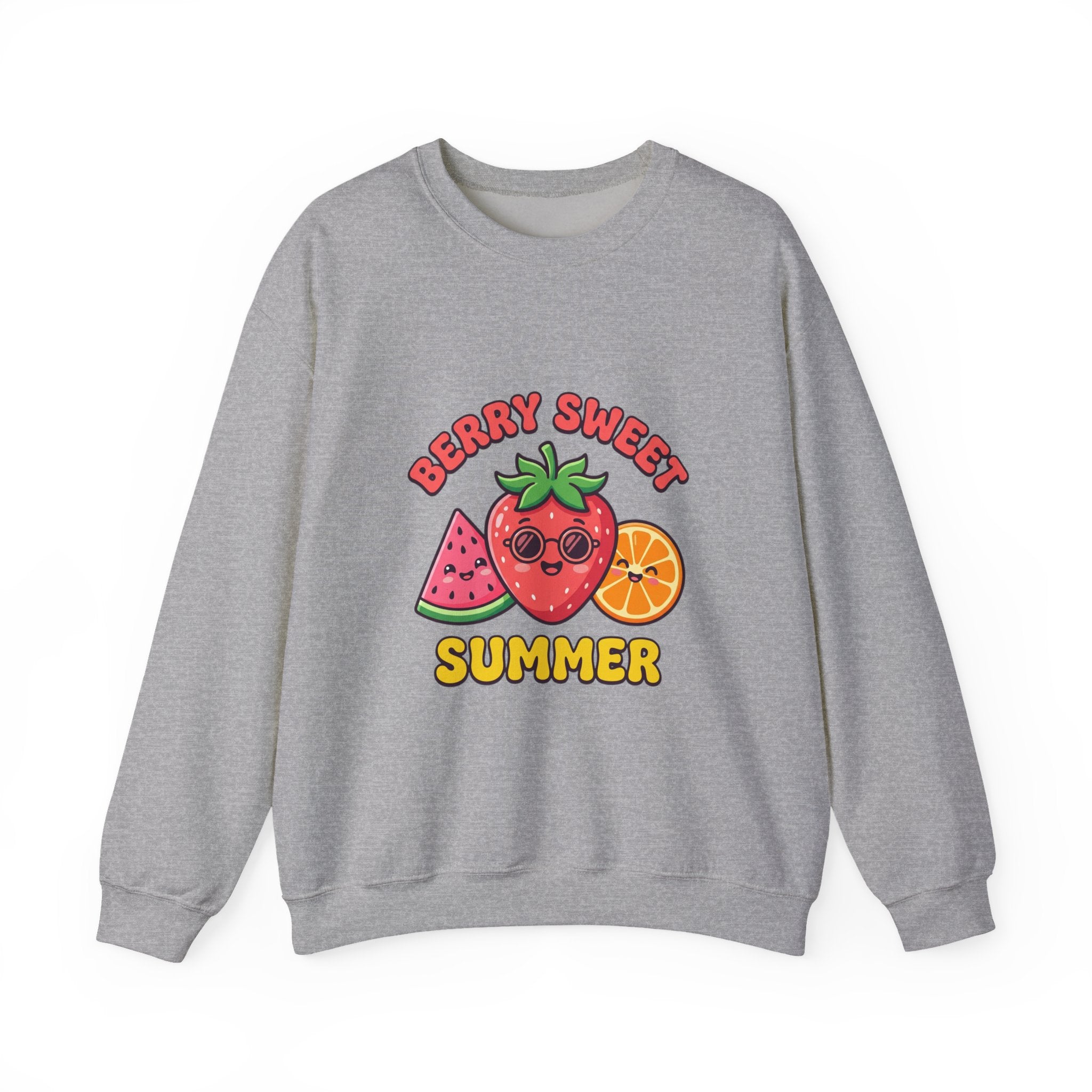 Berry Sweet Summer Sweatshirt | strawberry, citrus, picnic aesthetic