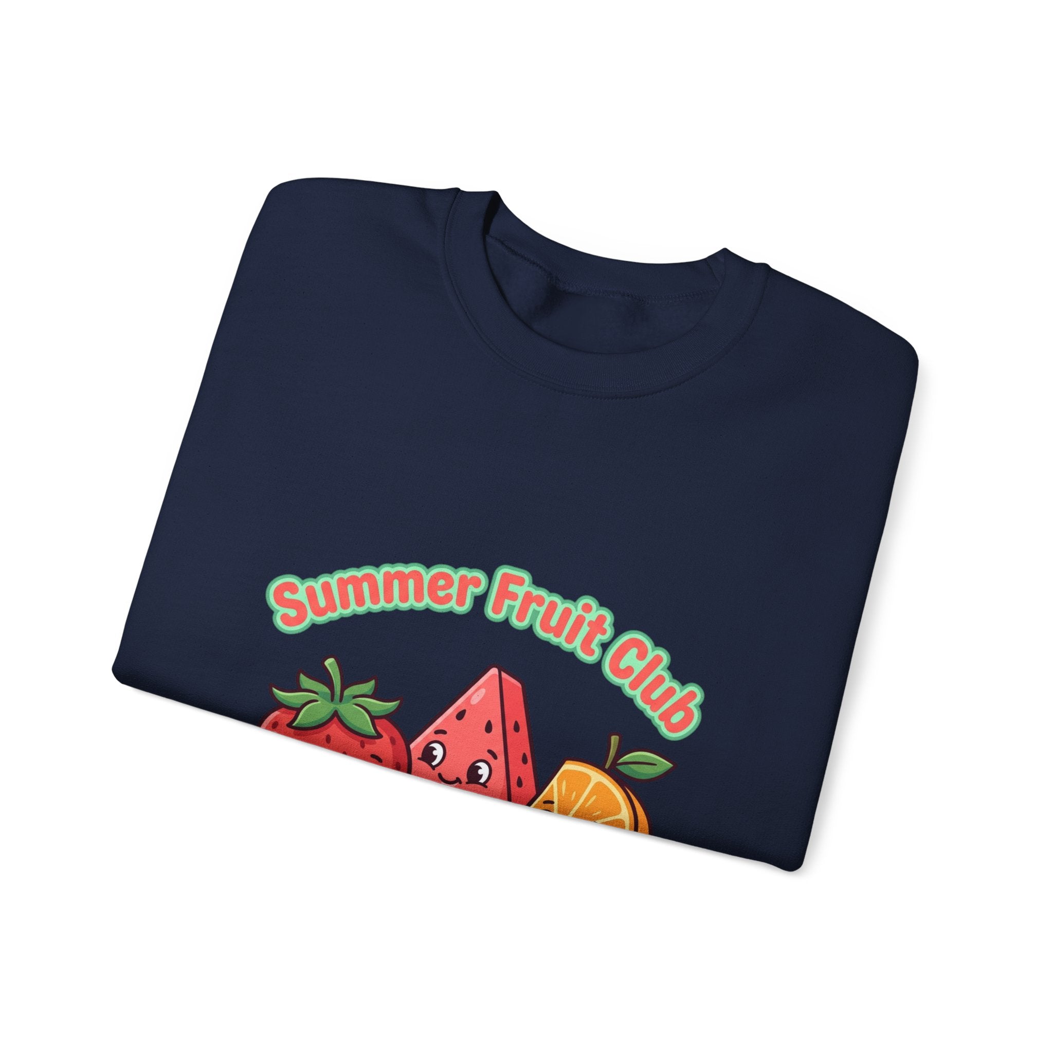 Summer Fruit Club Sweatshirt | strawberry watermelon orange, picnic aesthetic