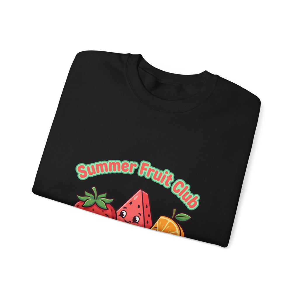 Summer Fruit Club Sweatshirt | strawberry watermelon orange, picnic aesthetic