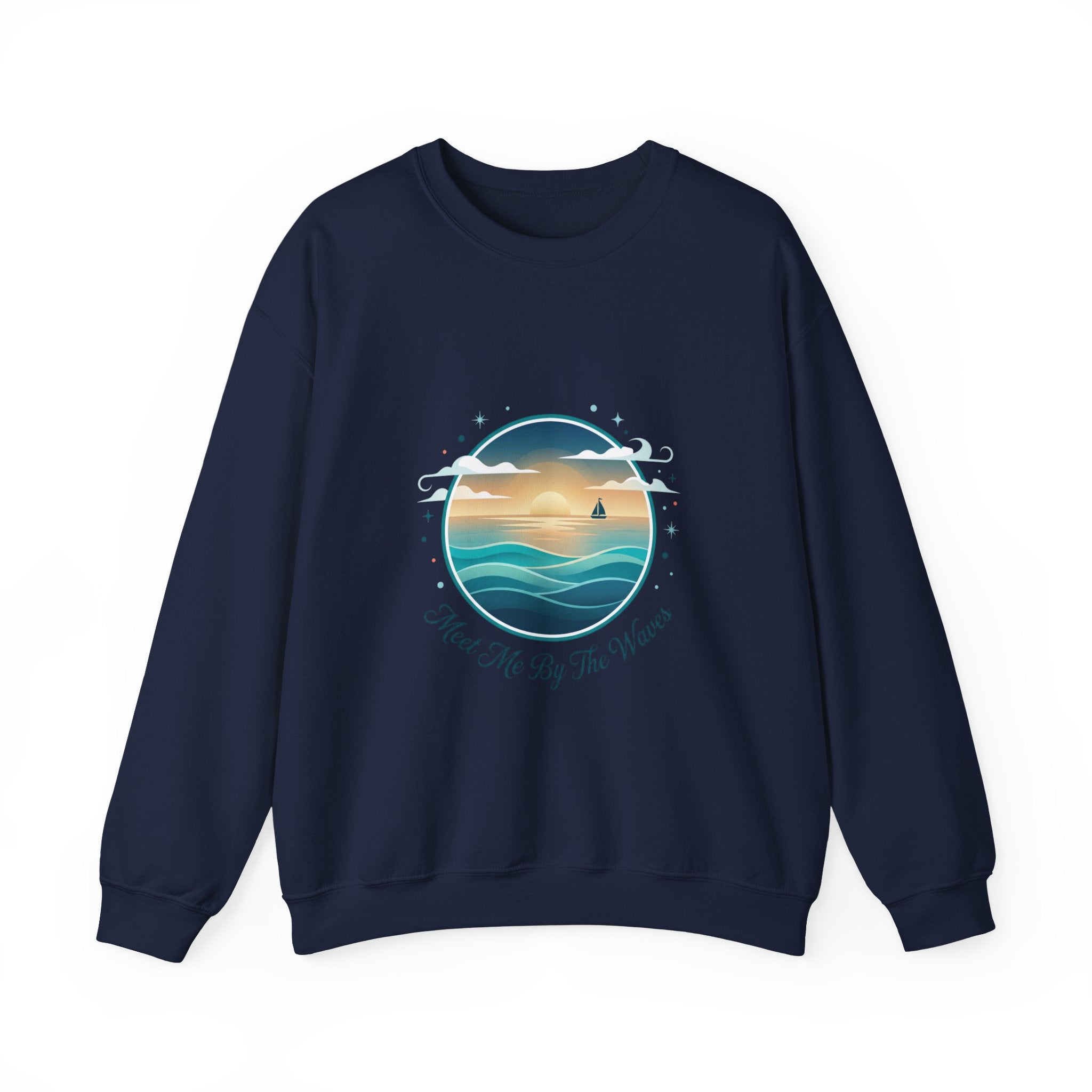 Meet Me By The Waves Sweatshirt | coastal aesthetic, sea breeze