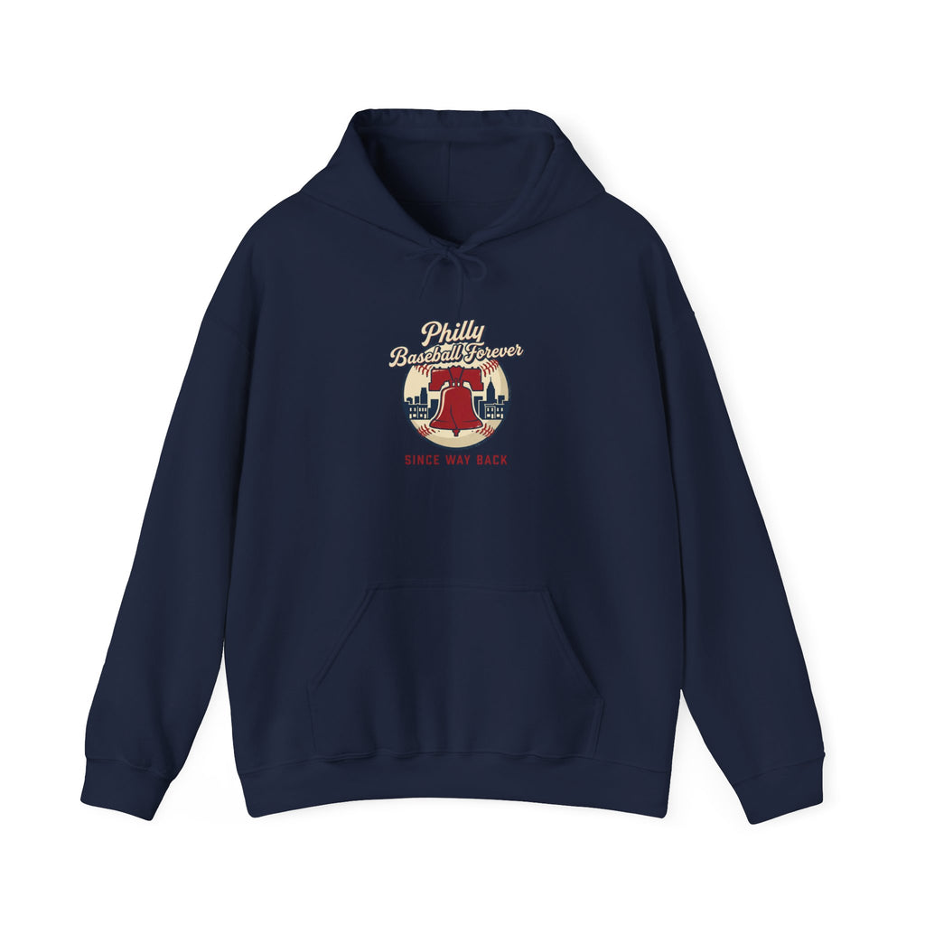 Philly Baseball Pride Hoodie | vintage script, city pride