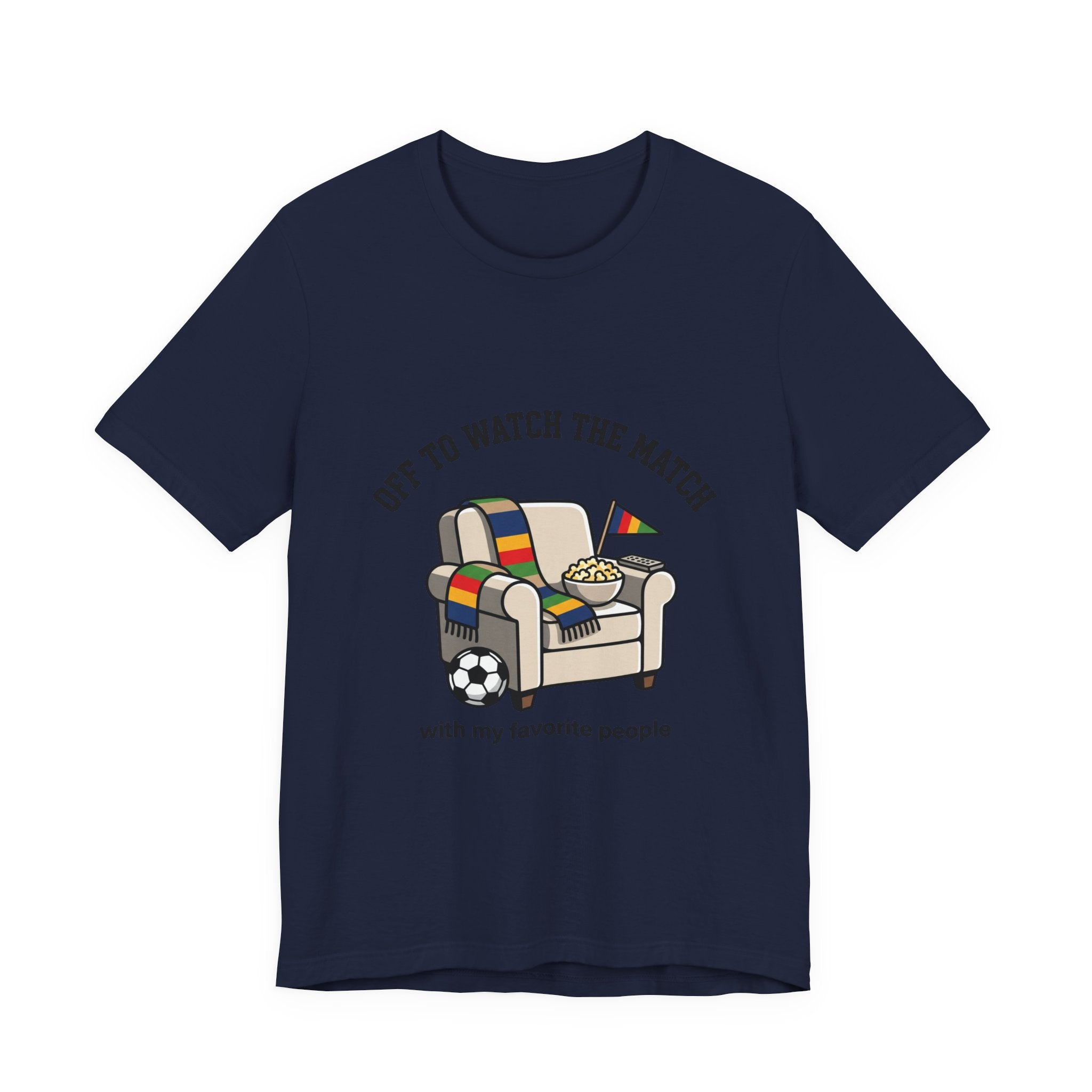 Off to Watch the Match Tee | soccer watch party, match-day outfit