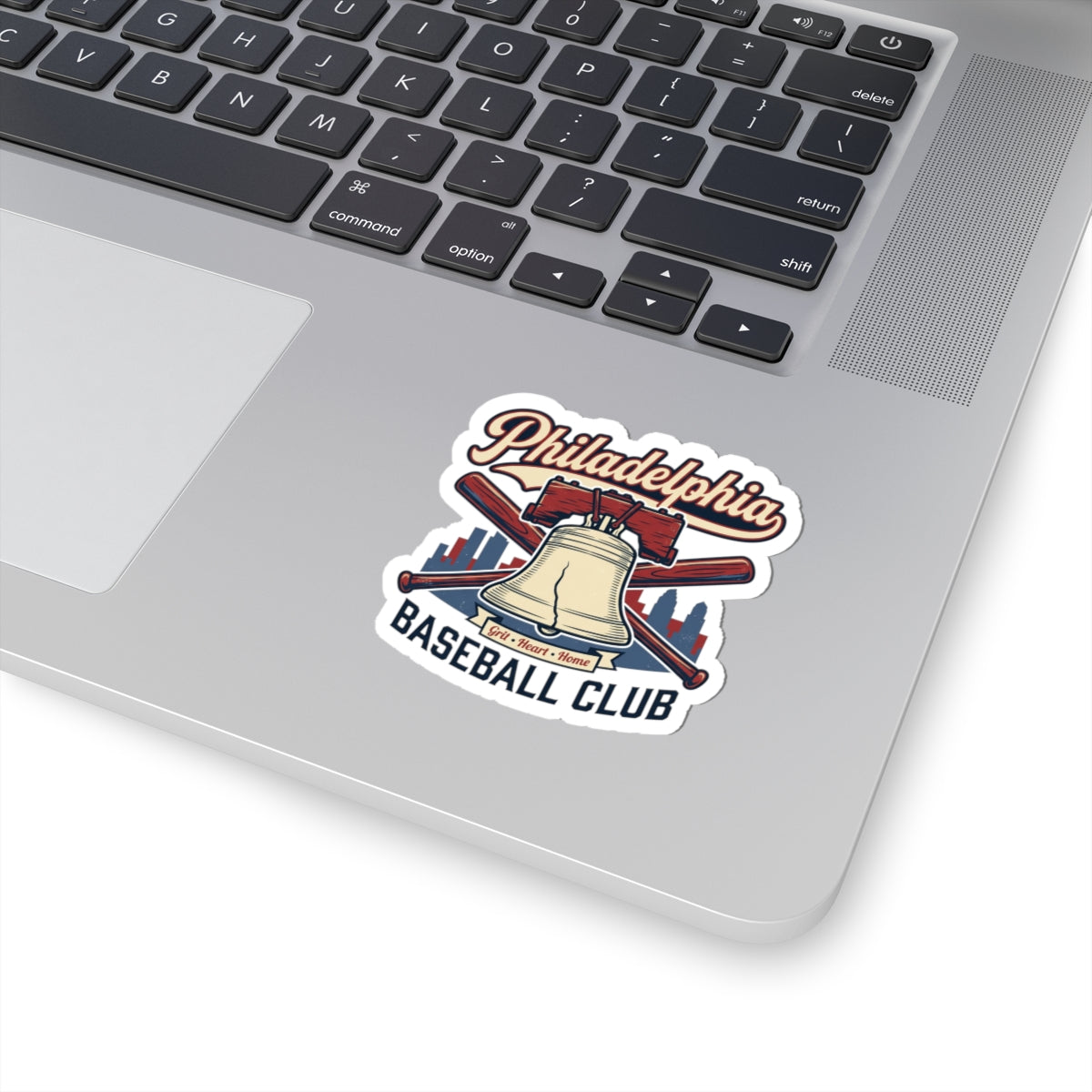 Philadelphia Baseball Club Kiss-Cut Sticker | vintage script, city pride
