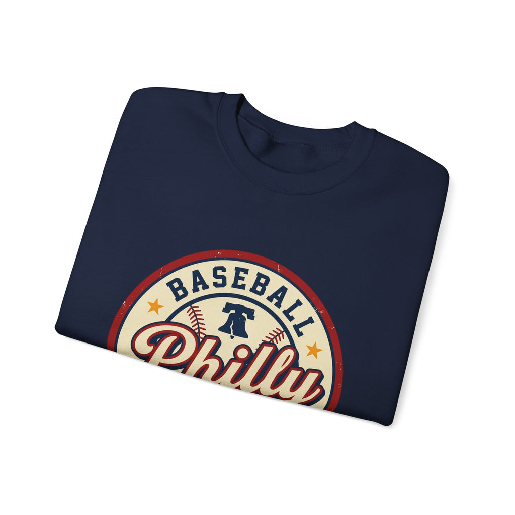 Philly Baseball Forever Crewneck Sweatshirt, vintage script, city pride