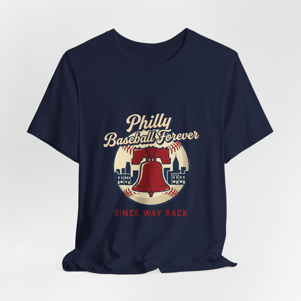 Philly Baseball Forever Tee | city pride, vintage script, athletic