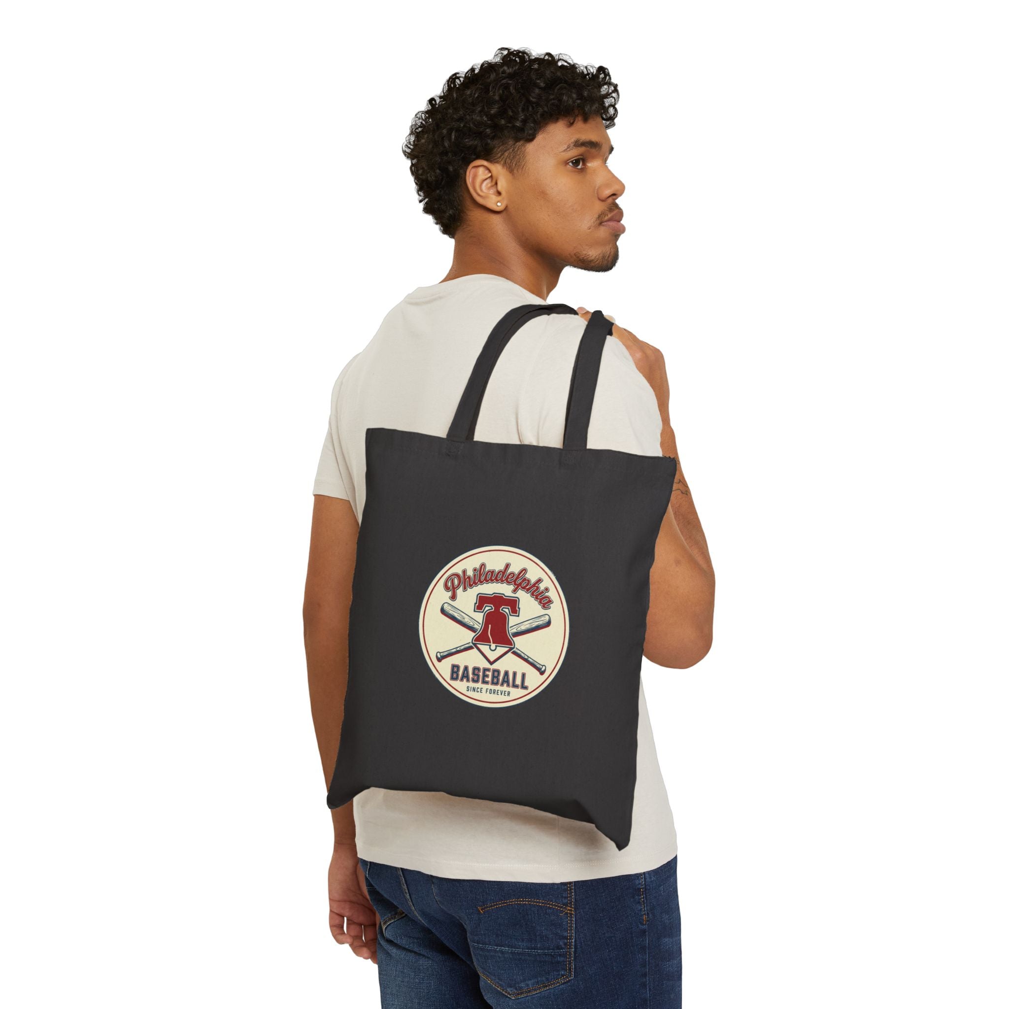 Philadelphia Baseball Vintage Script Tote | city pride, athletic
