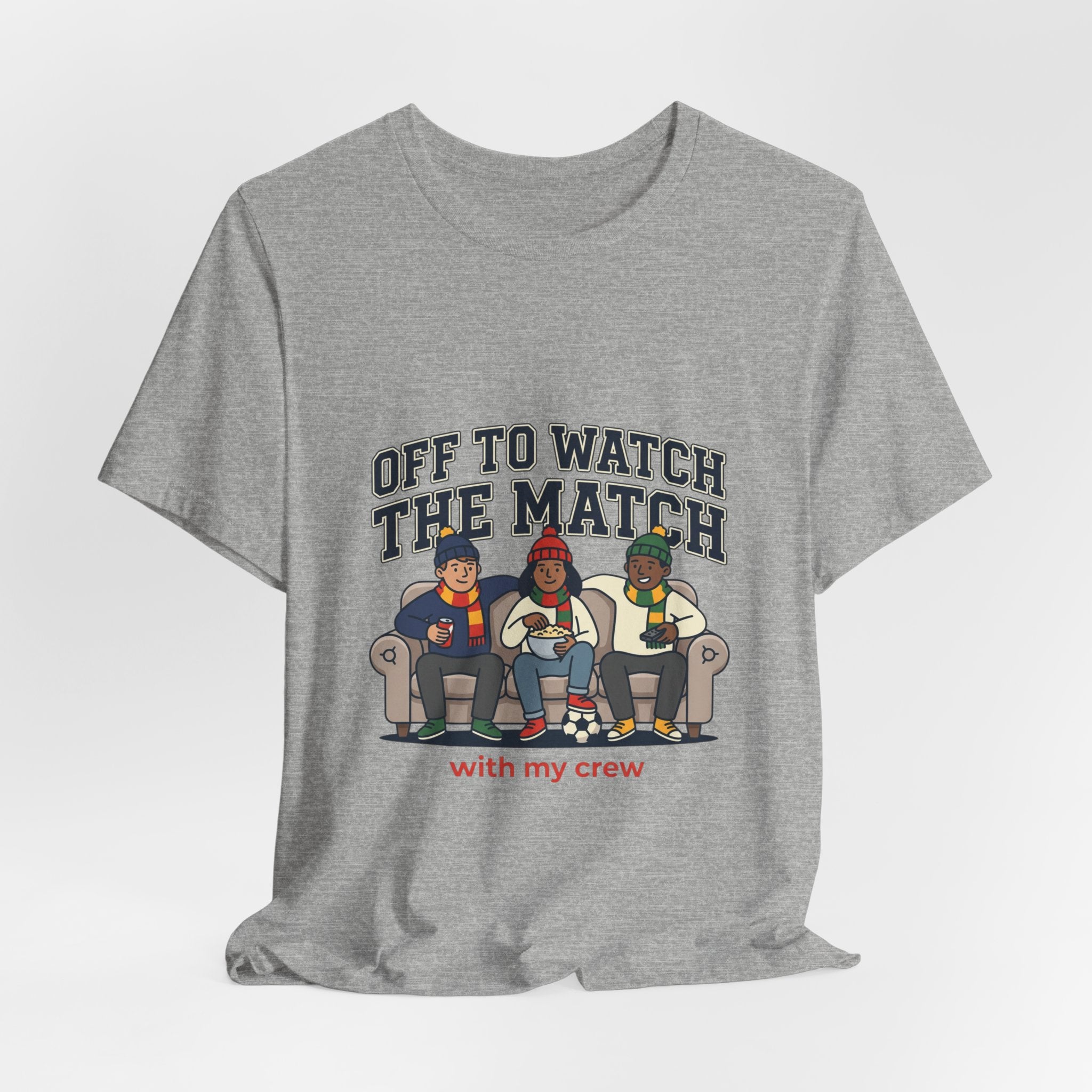 Off to Watch the Match Tee | soccer watch party, match-day outfit