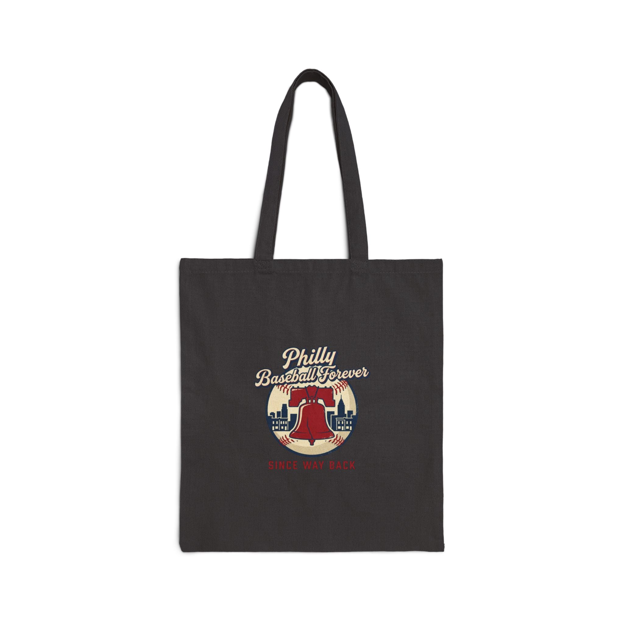 Philly Baseball Since Way Back Tote | city pride, vintage script