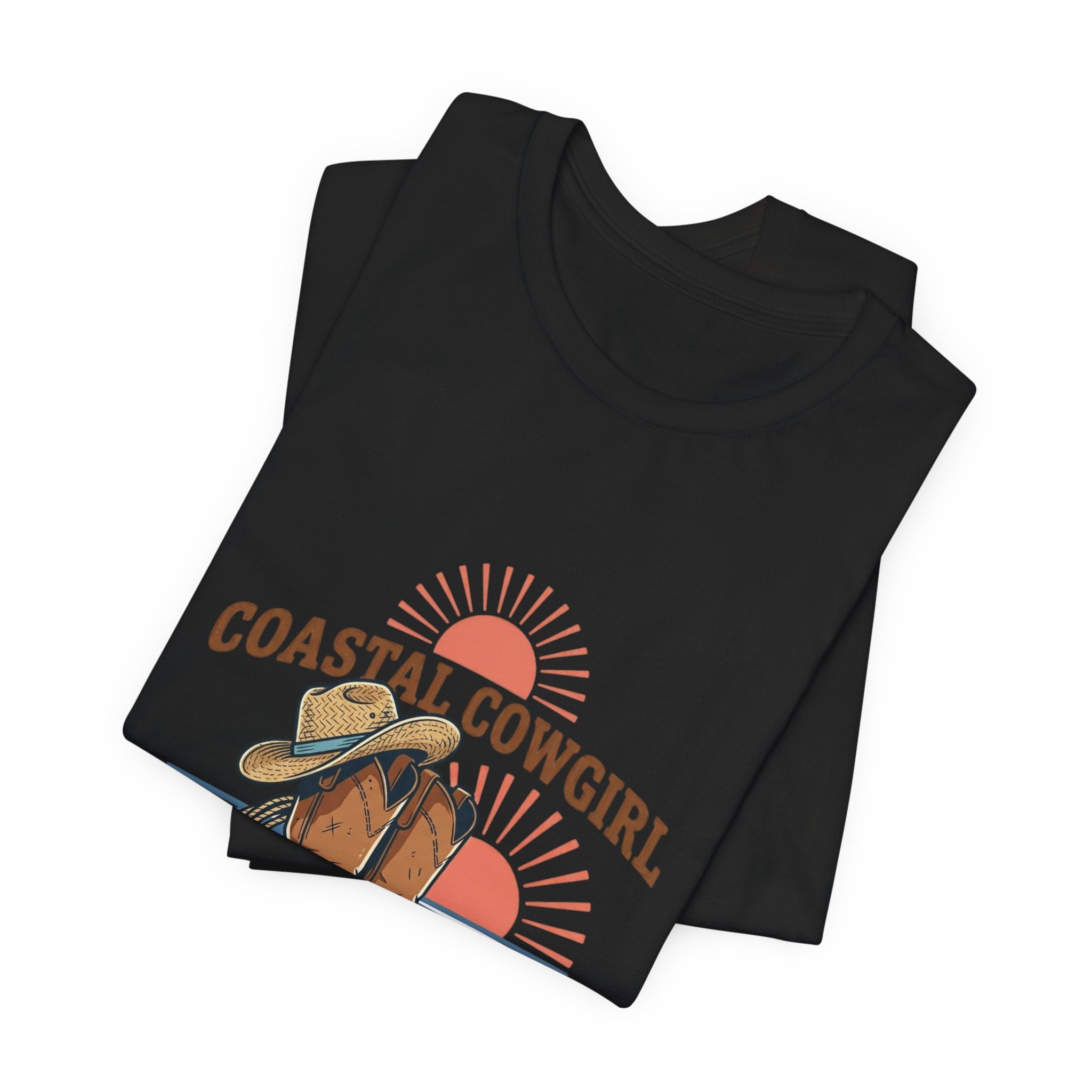 Coastal Cowgirl Boots Tee | western, ranch, vintage