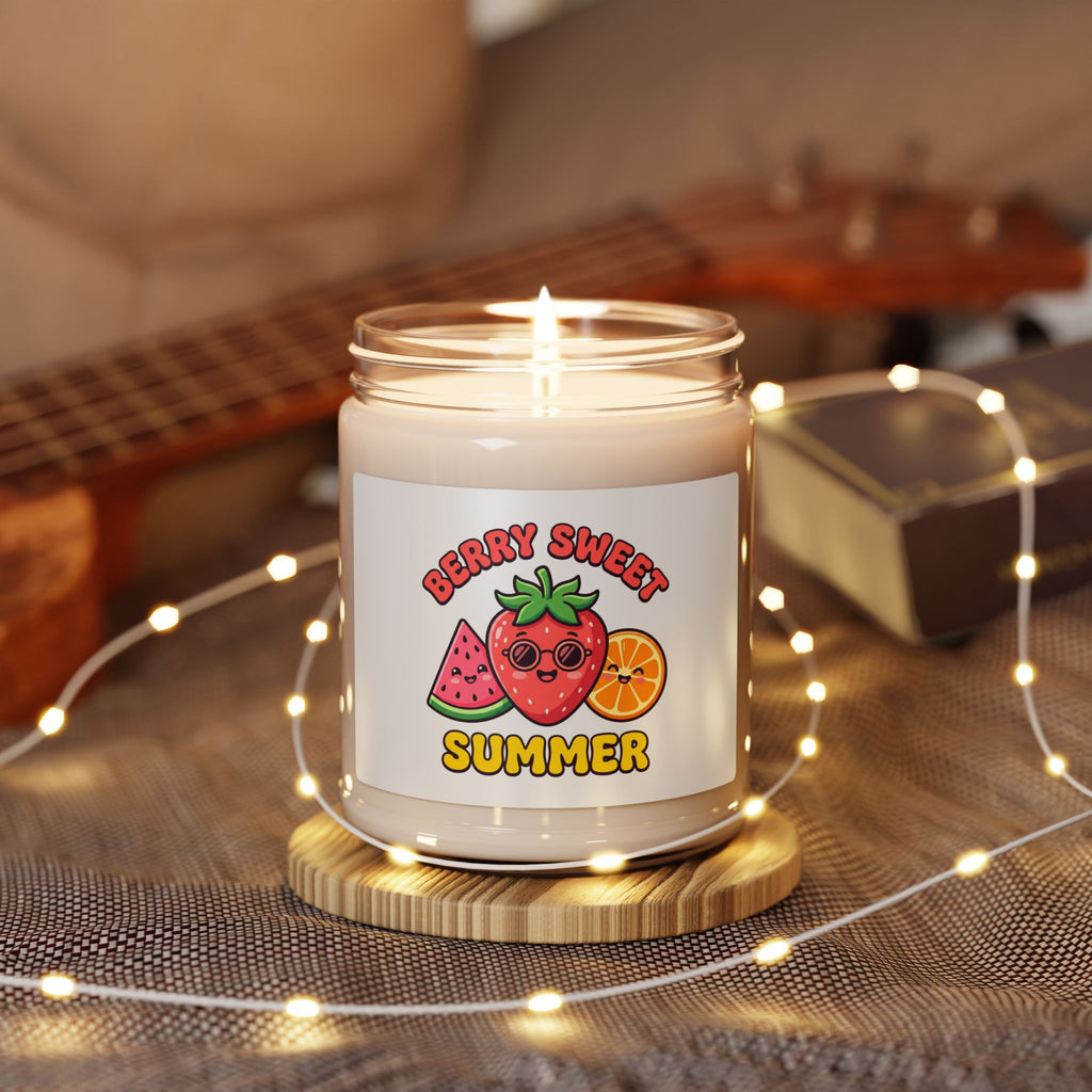 Berry Sweet Summer Candle | Strawberry Peach Citrus, Farmers Market Picnic