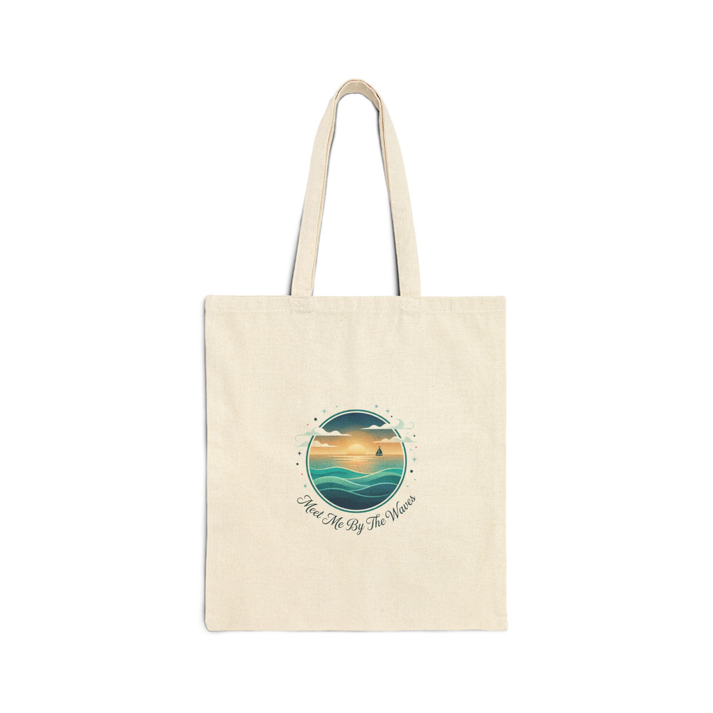 Seaside Sunset Circle Tote | coastal aesthetic, sea breeze